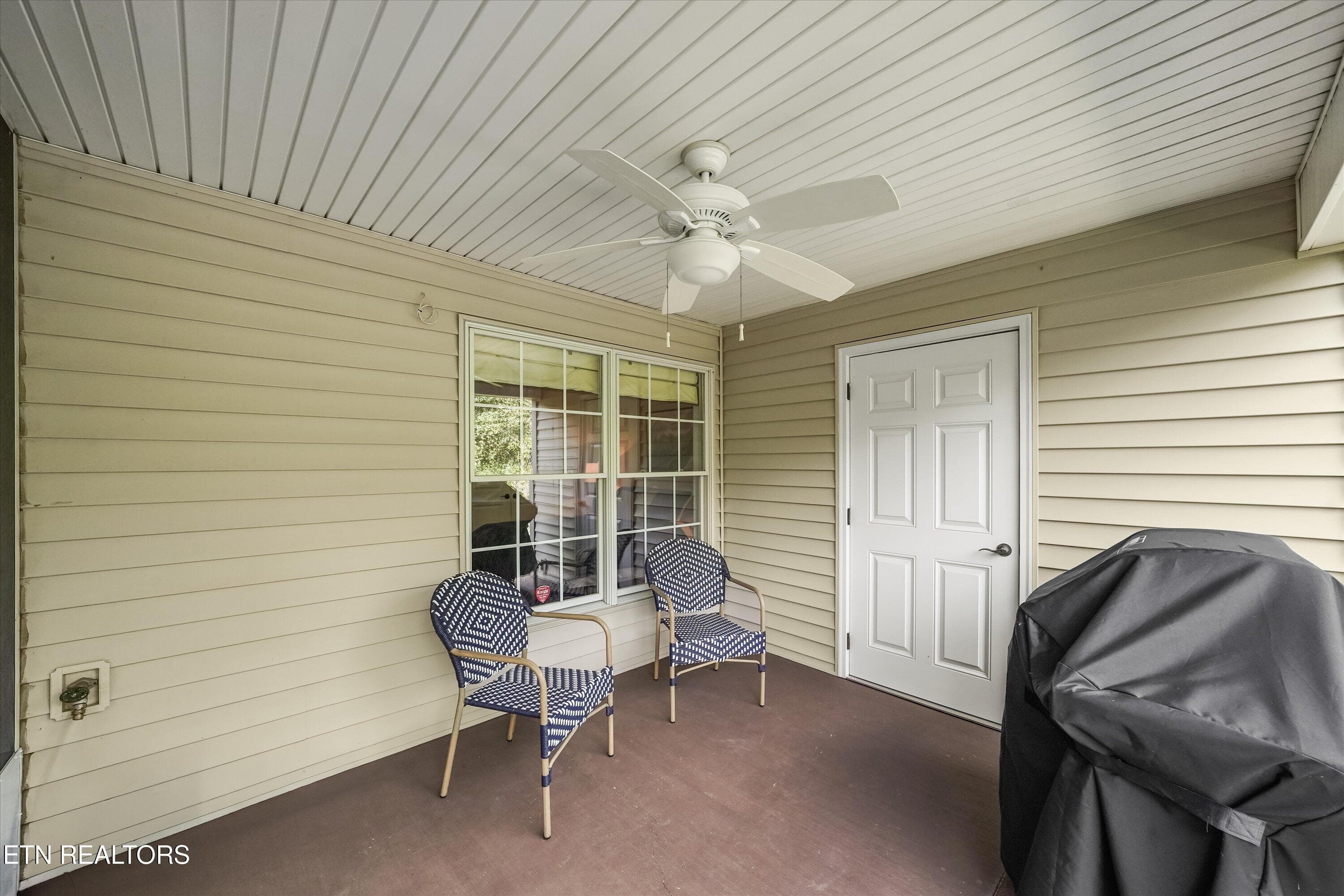 Patio for grilling and Storage Space - 10107 Autumn Valley Lane, Knoxville, TN 37922, Knoxville