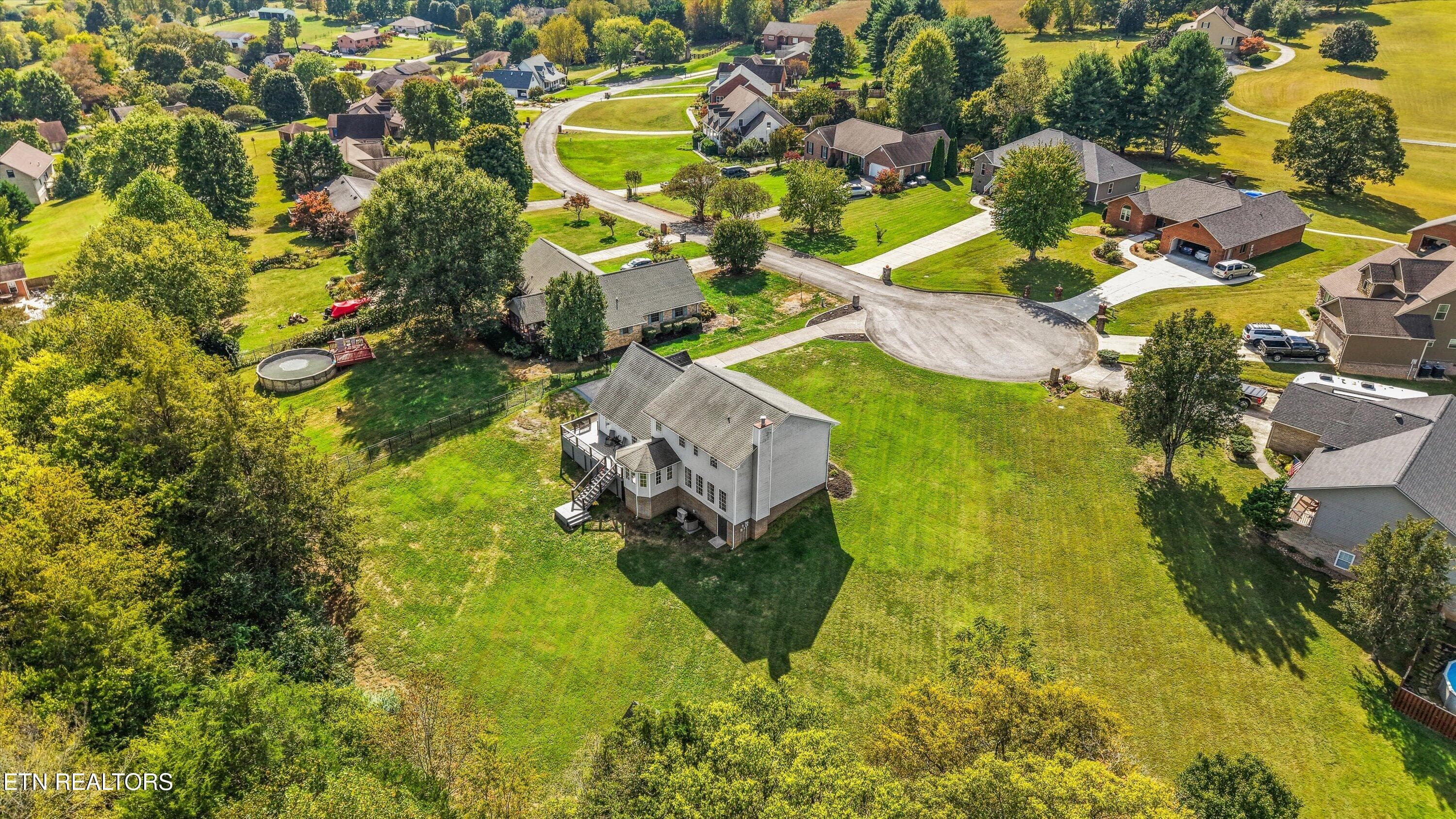105 Ostenbarker - Aerial View - 105 Ostenbarker St, Maryville, TN 37804, Maryville
