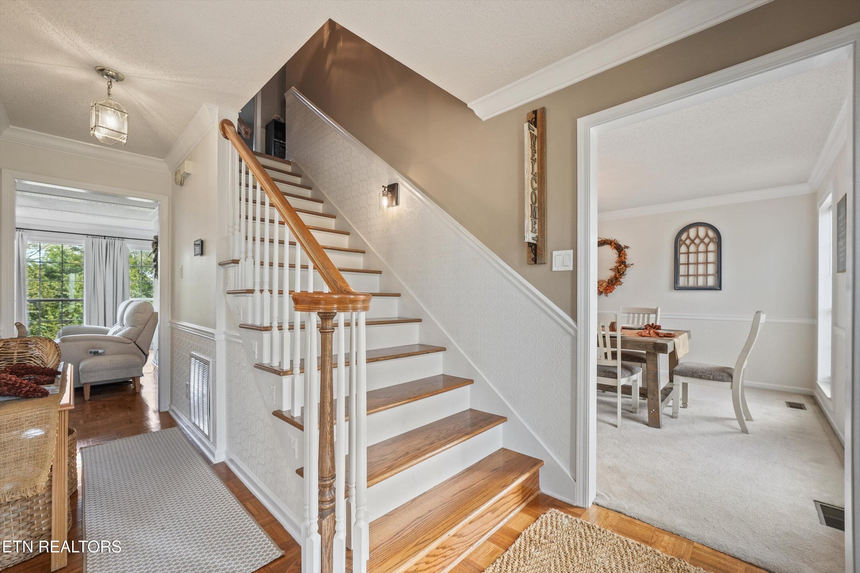 105 Ostenbarker - Front Staircase - 105 Ostenbarker St, Maryville, TN 37804, Maryville