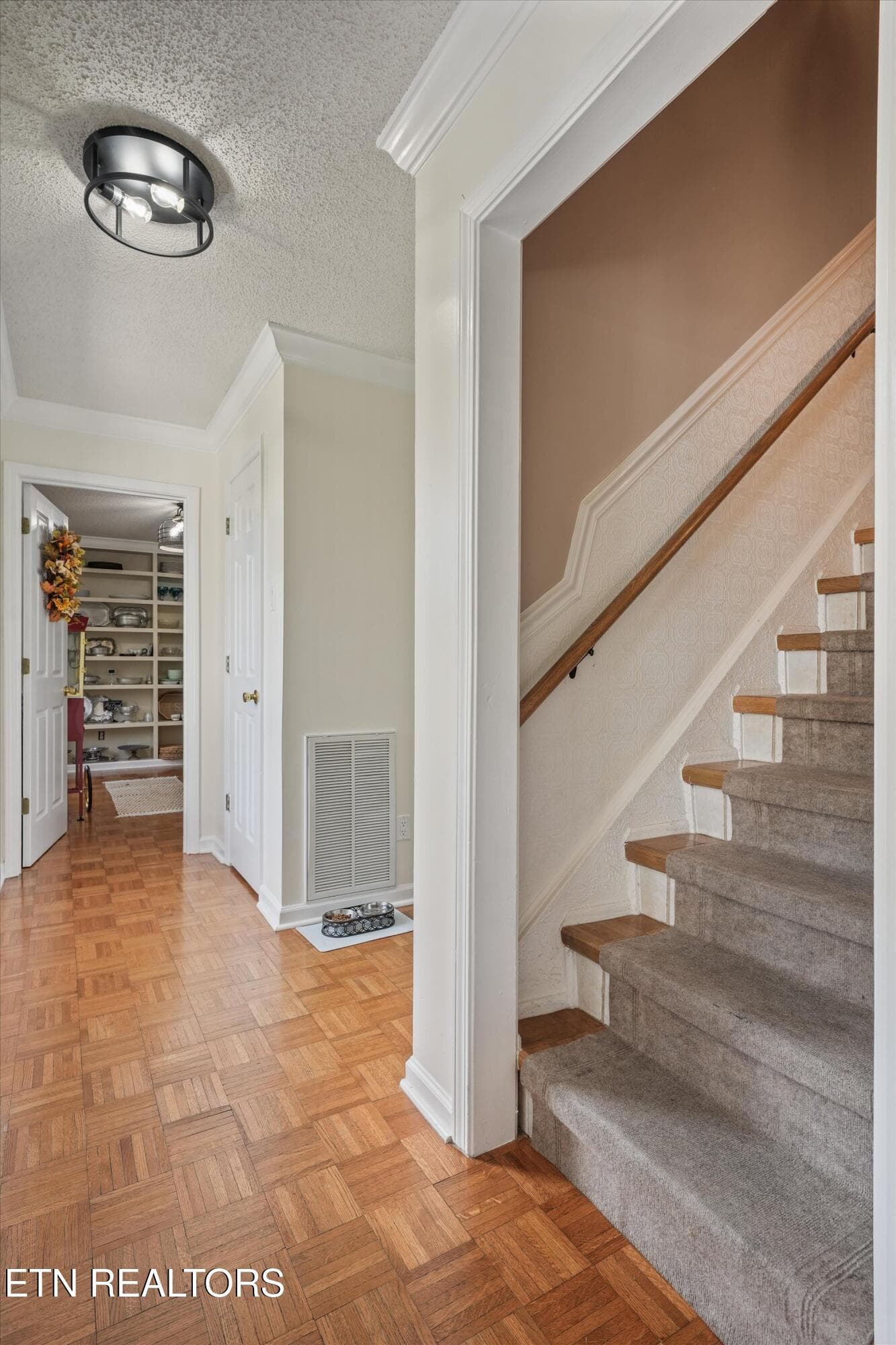 105 Ostenbarker - Rear Staircase - 105 Ostenbarker St, Maryville, TN 37804, Maryville