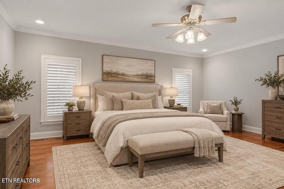 Primary Bedroom - 142 Center Park Lane, Oak Ridge, TN 37830, Oak Ridge