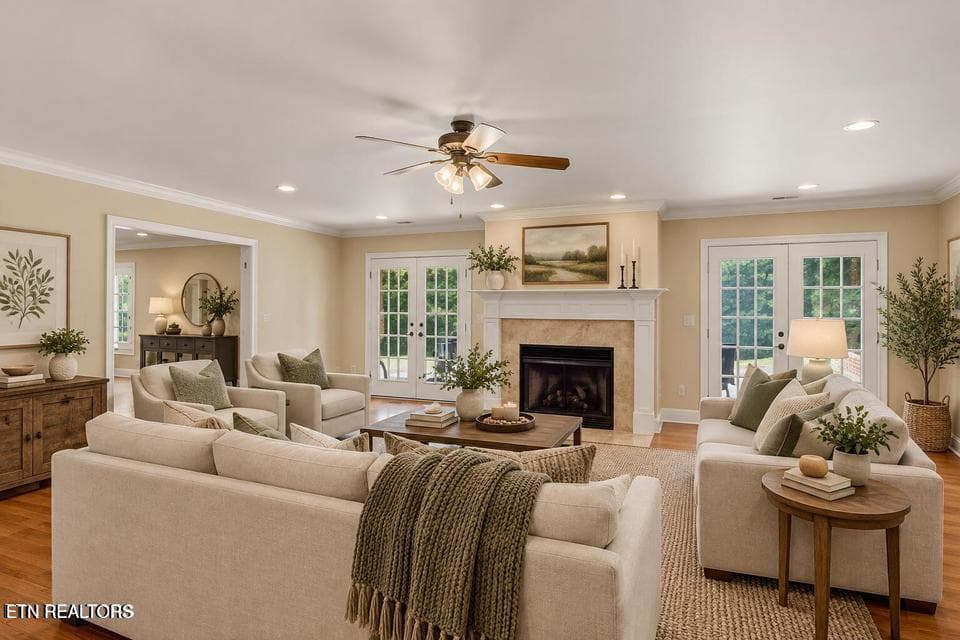 Lower Level Family Room - 142 Center Park Lane, Oak Ridge, TN 37830, Oak Ridge