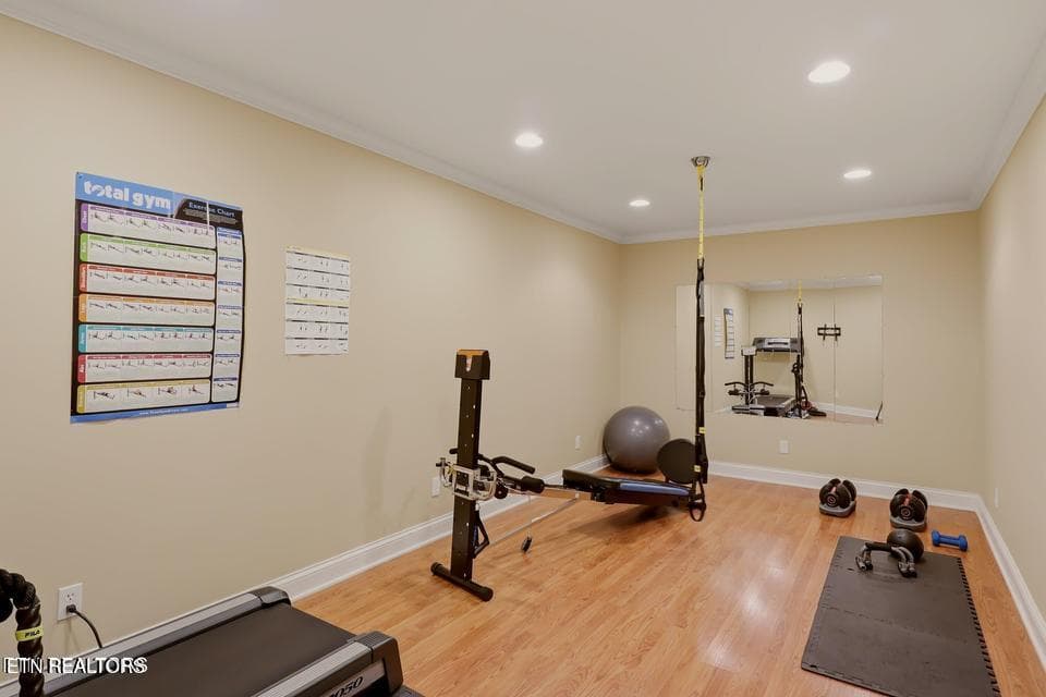 Exerise Room - 142 Center Park Lane, Oak Ridge, TN 37830, Oak Ridge