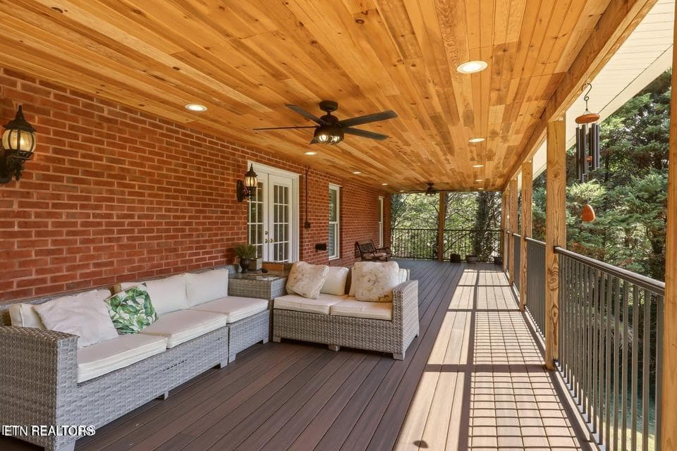 Main Level Deck - 142 Center Park Lane, Oak Ridge, TN 37830, Oak Ridge