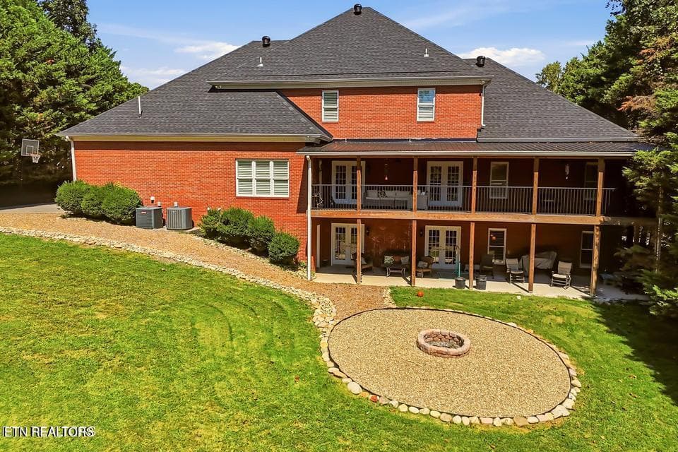 Back of Home - 142 Center Park Lane, Oak Ridge, TN 37830, Oak Ridge