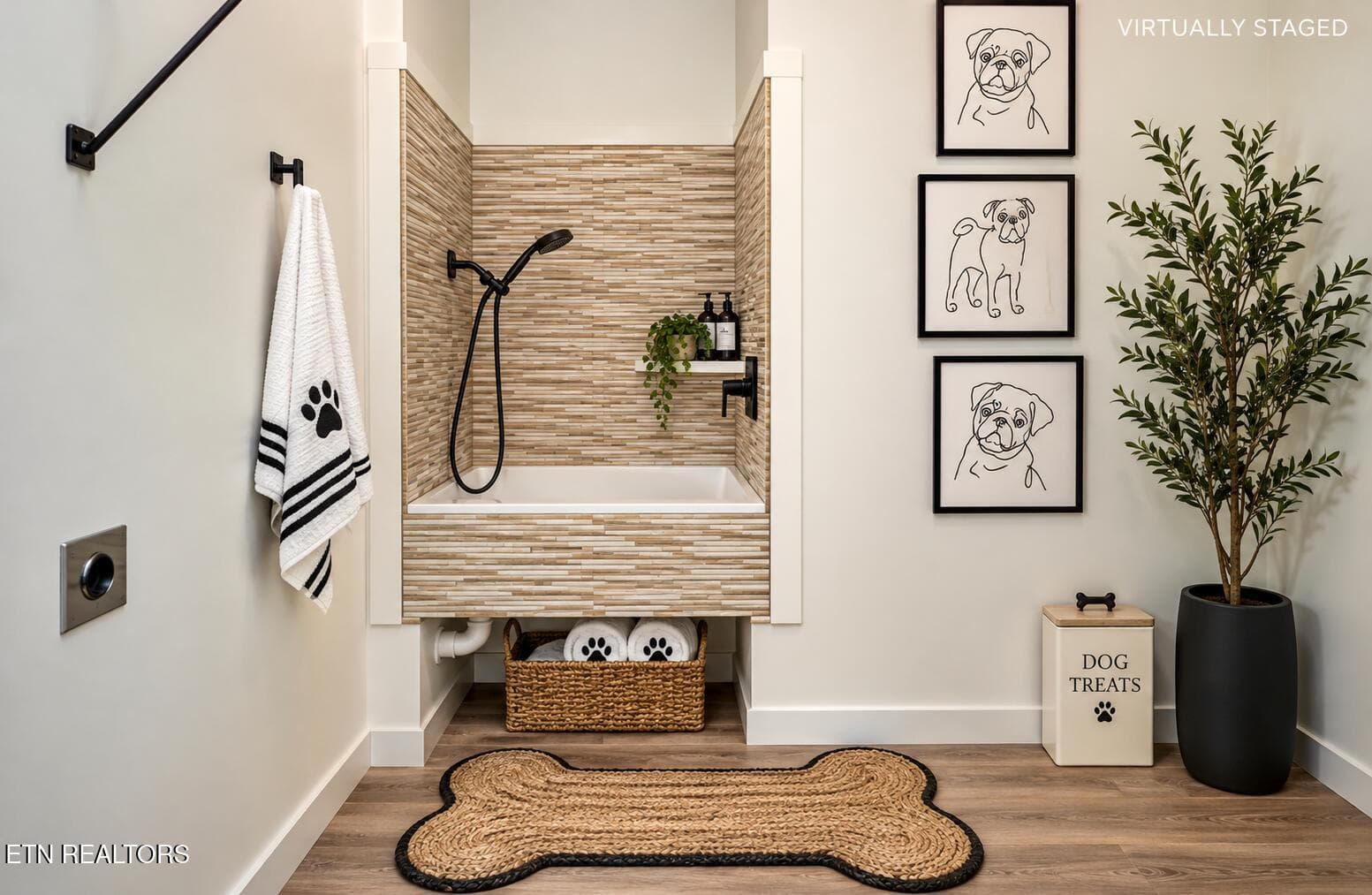 Staged Dog Wash - 502 Hillside Lane, Lenoir City, TN 37771, Lenoir City