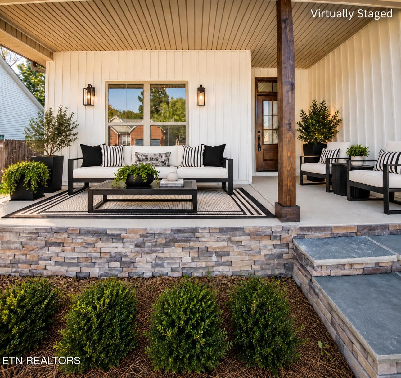 Staged Porch - 502 Hillside Lane, Lenoir City, TN 37771, Lenoir City