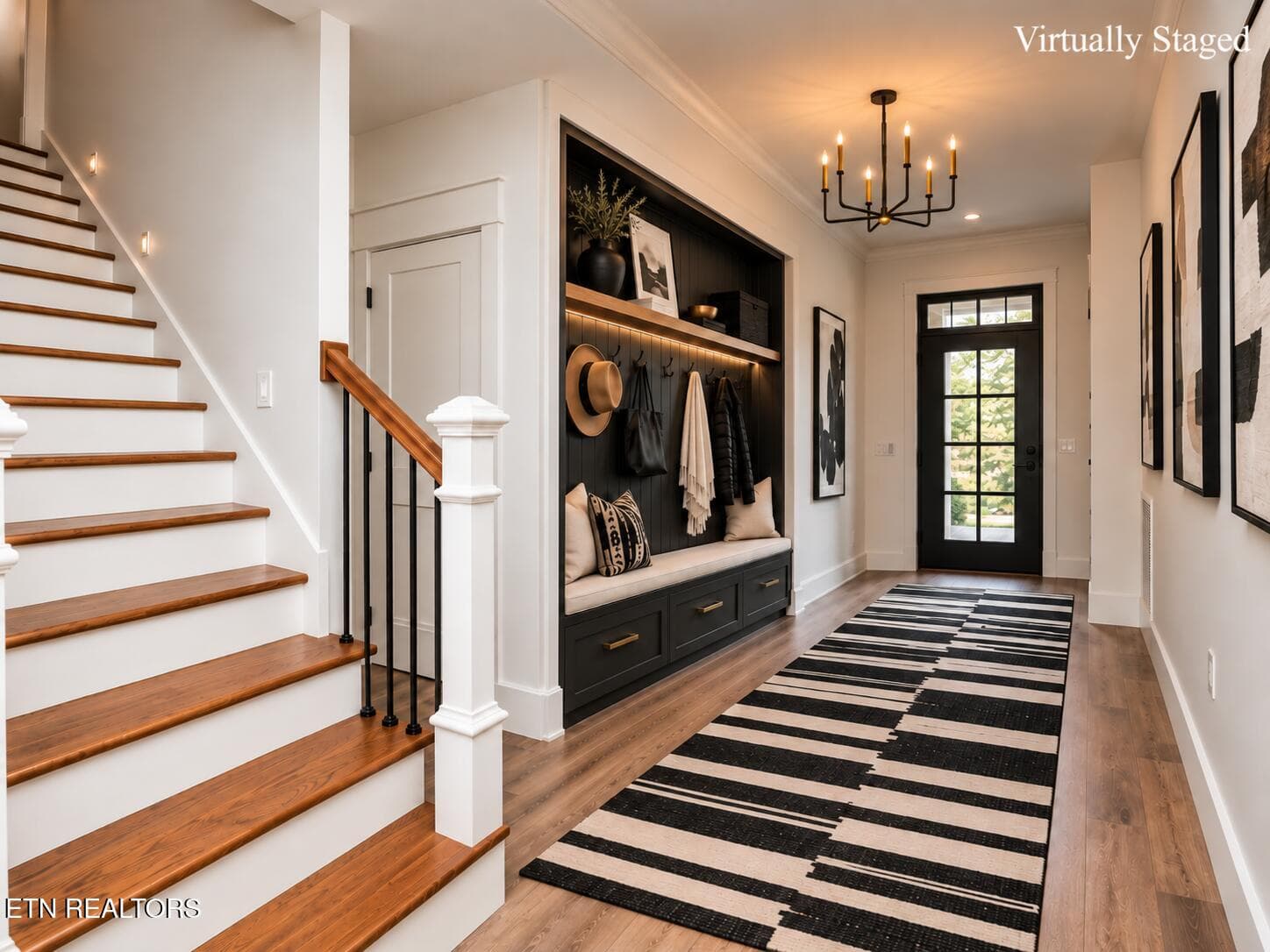 Staged Foyer - 502 Hillside Lane, Lenoir City, TN 37771, Lenoir City