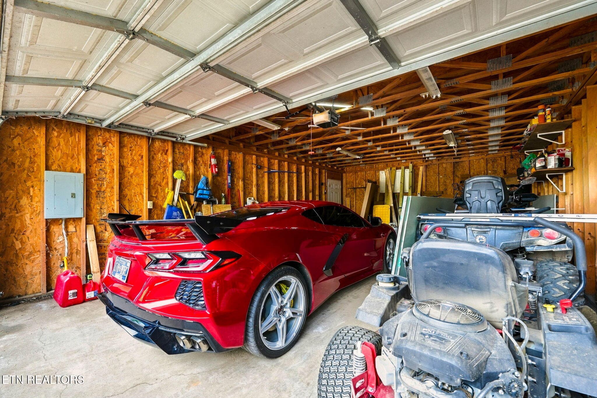 Inside Garage - 103 Bower Hollow Rd, Luttrell, TN 37779, Luttrell