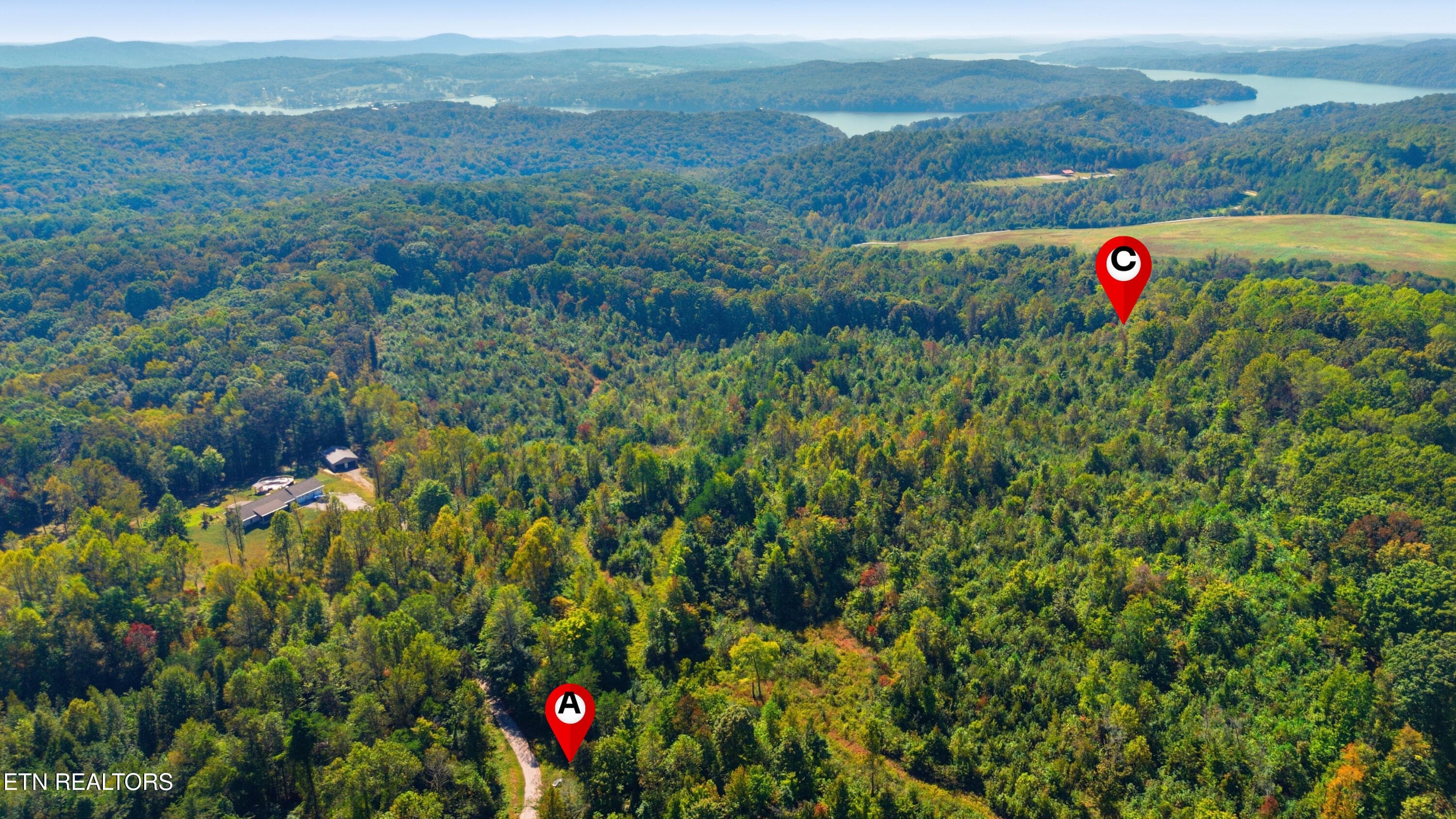 Map Pins (3) - Casey Rd, Harriman, TN 37748, Harriman