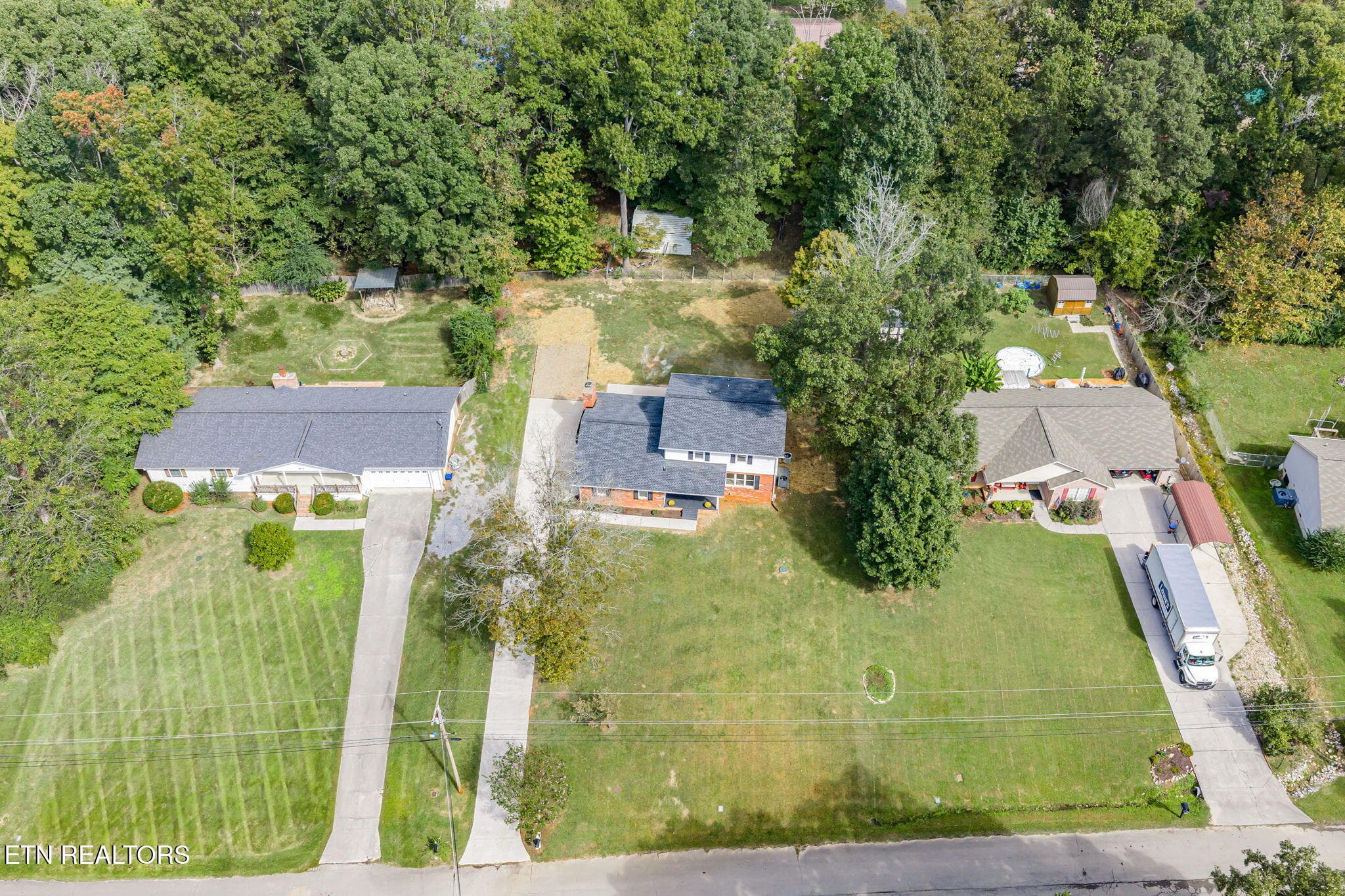 AERIAL VIEW - 3923 Glen Oaks Drive, Maryville, TN 37804, Maryville