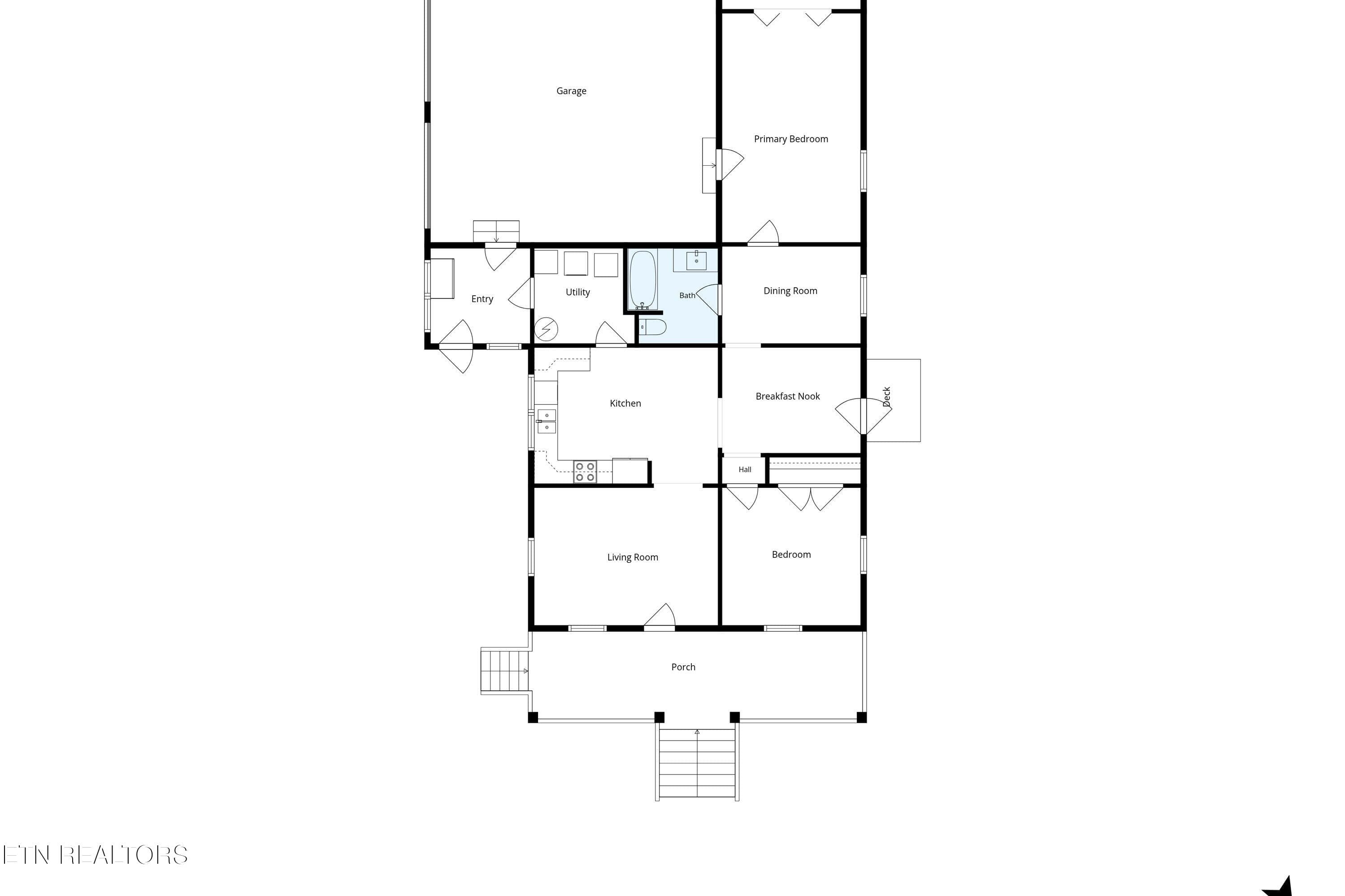 Floorplan - 105 Peach Orchard Rd, Clinton, TN 37716, Clinton