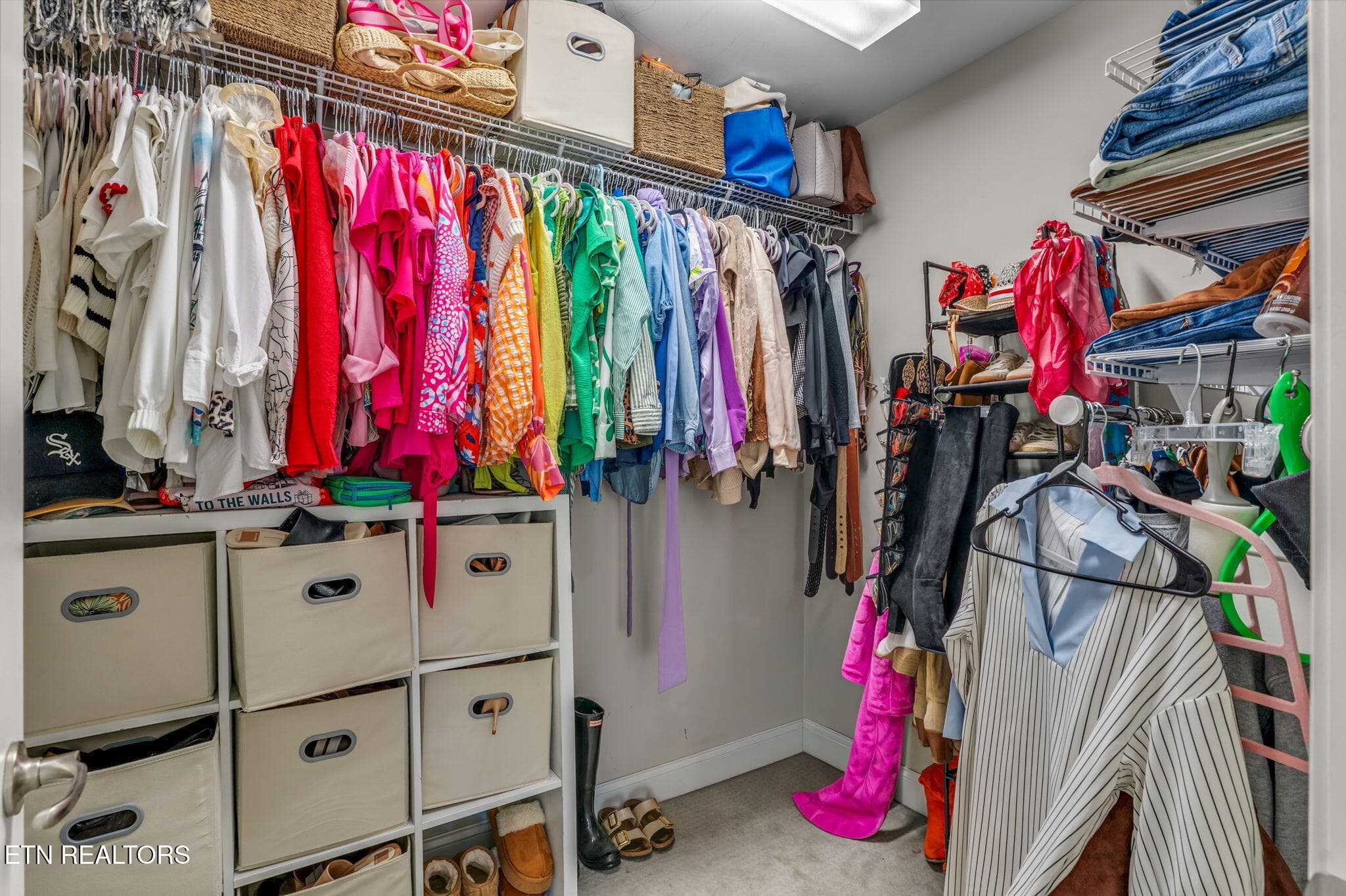Primary bedroom closet on the main level - 7222 Settlers Path Lane, Knoxville, TN 37920