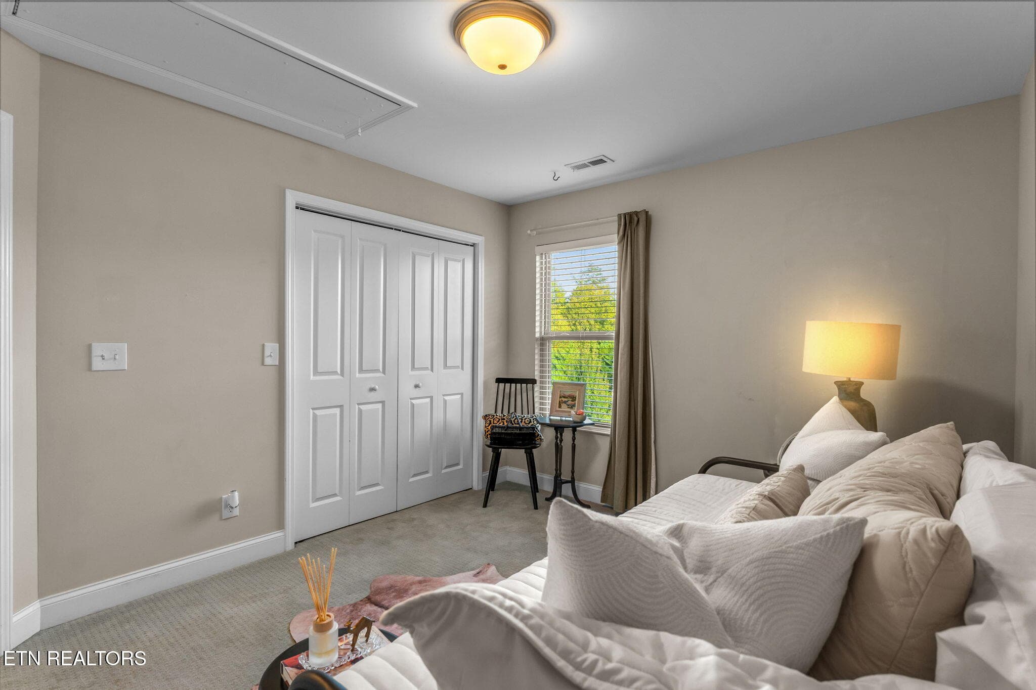 Bedroom 2 on the main level - 7222 Settlers Path Lane, Knoxville, TN 37920