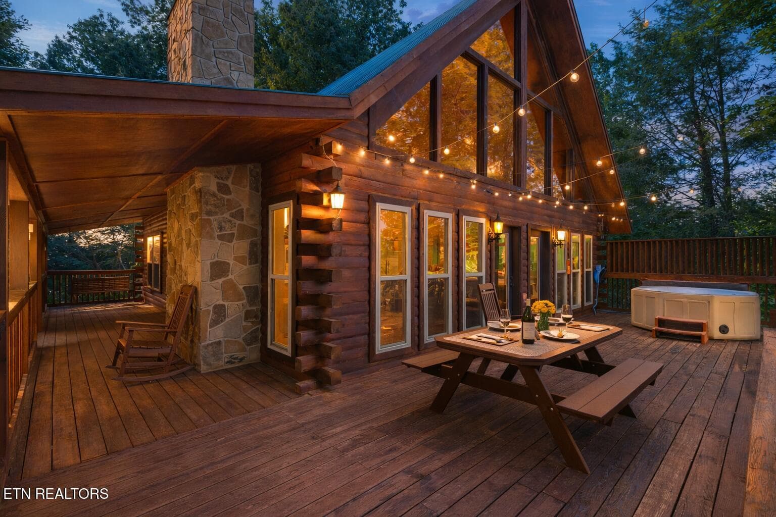 531 Gatlin Dr- Front Deck - 531 Gatlin Drive, Gatlinburg, TN 37738, Gatlinburg