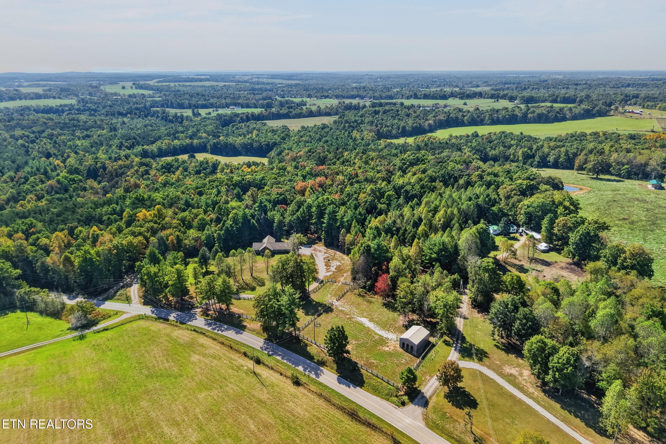 AERIAL VIEW - 4282 Standing Rock Rd, Jamestown, TN 38556, Jamestown