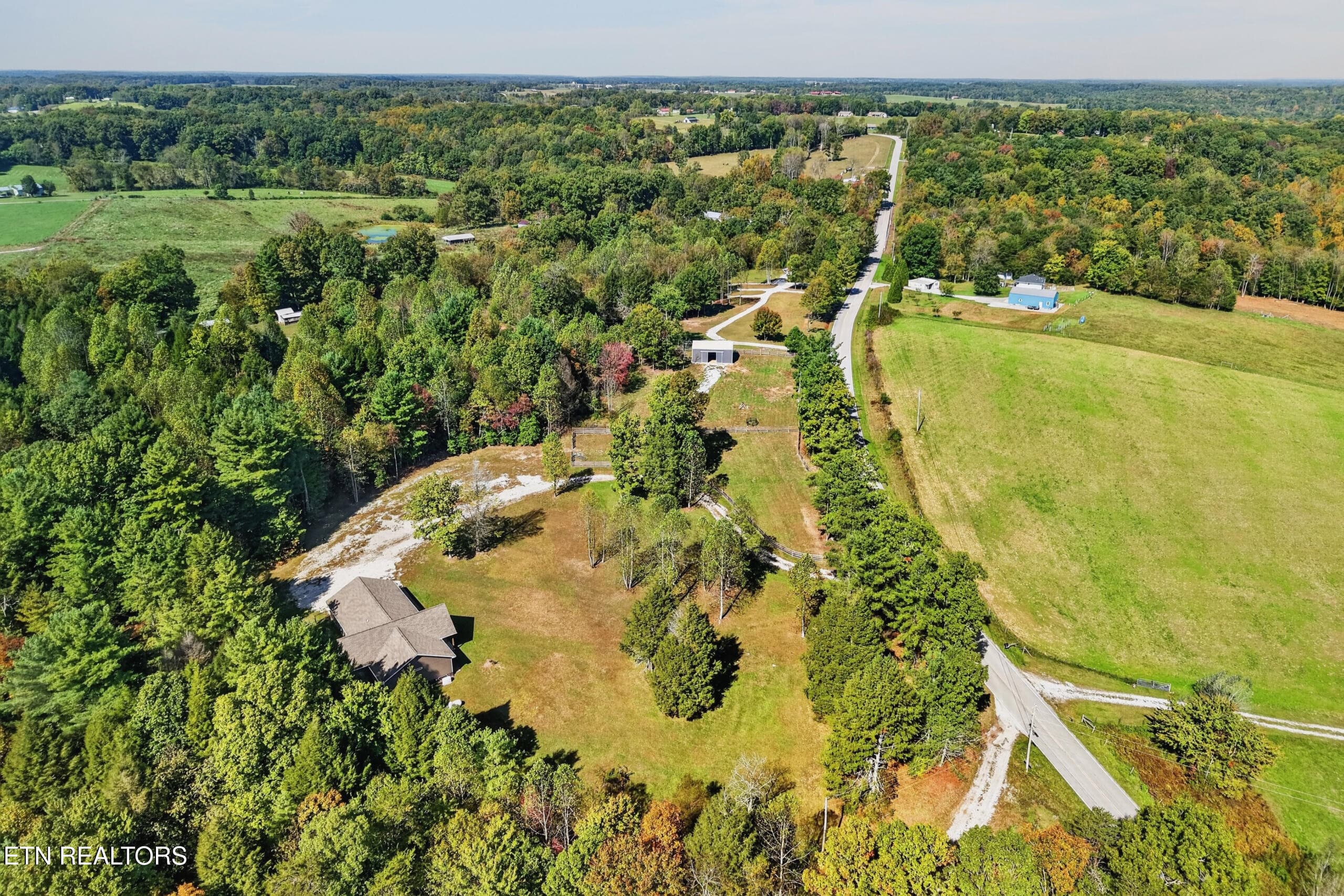 AERIAL VIEW - 4282 Standing Rock Rd, Jamestown, TN 38556, Jamestown