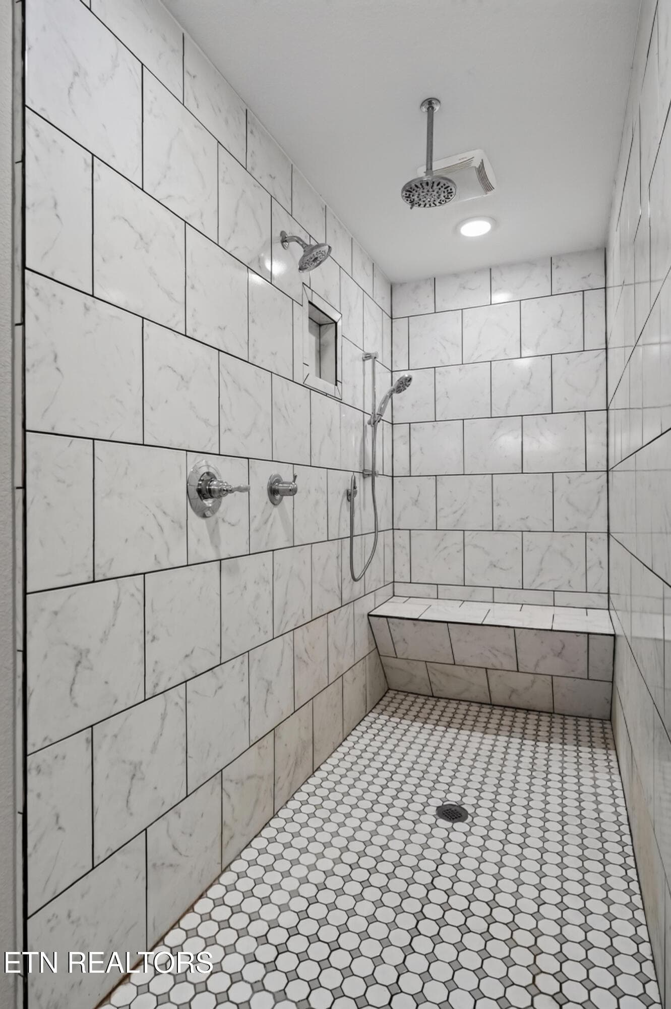TILED SHOWER - 4282 Standing Rock Rd, Jamestown, TN 38556, Jamestown