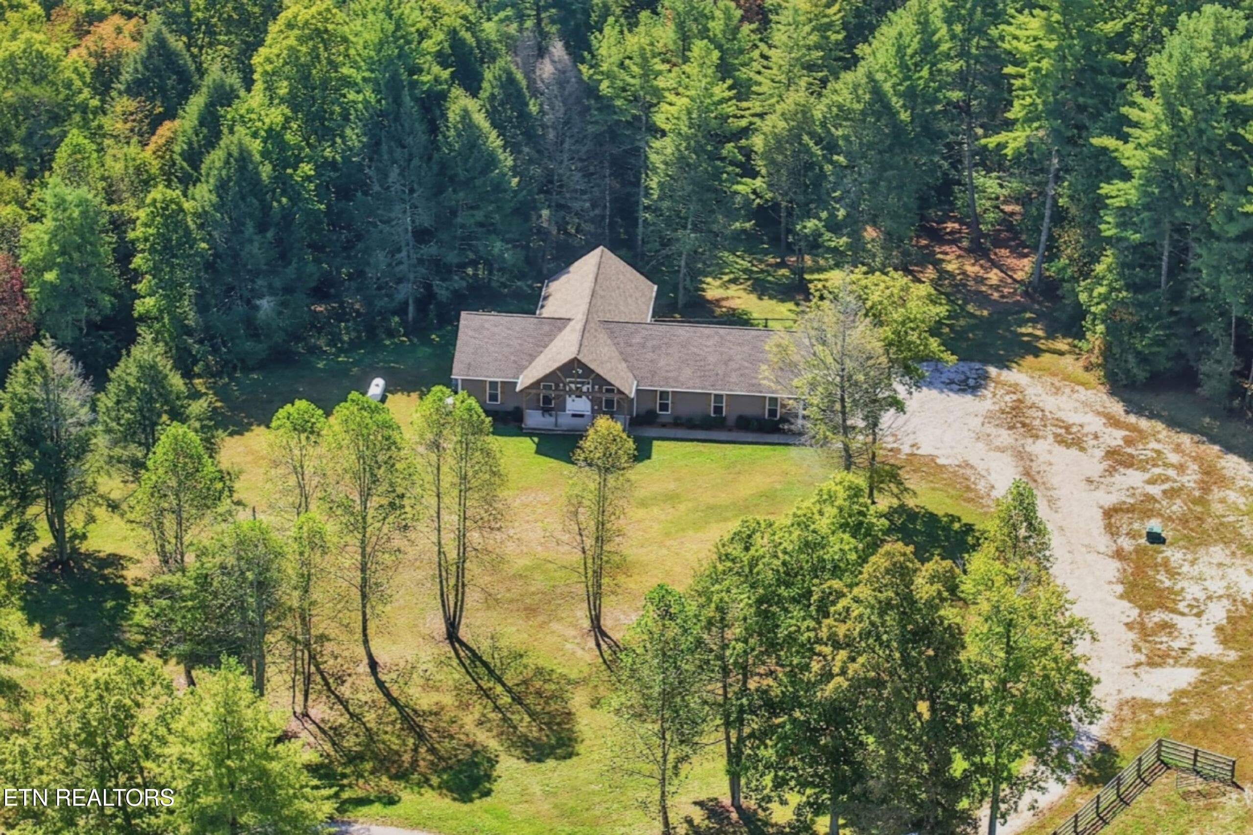 AERIAL VIEW - 4282 Standing Rock Rd, Jamestown, TN 38556, Jamestown