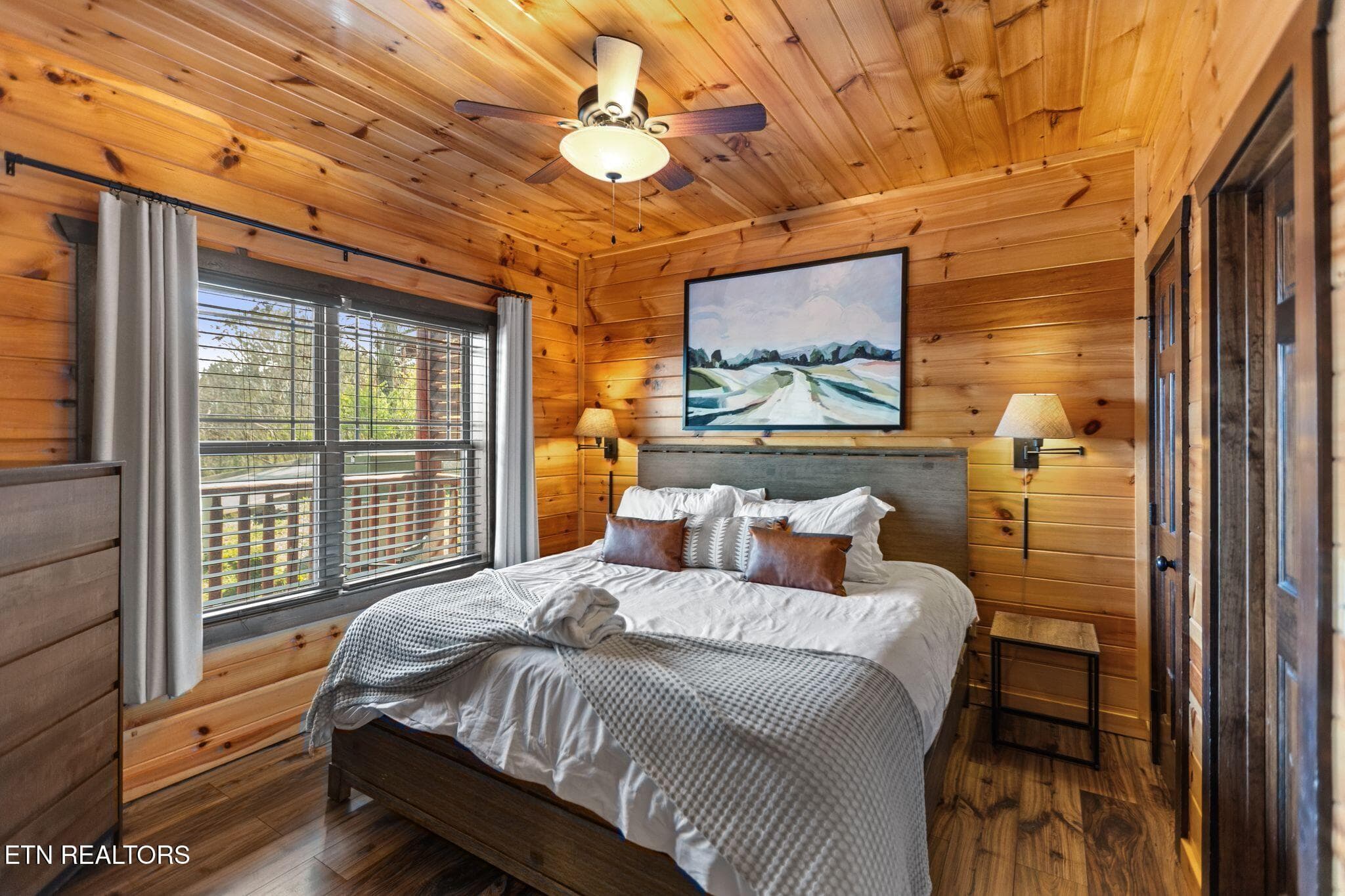 main level bedroom - 668 Stockton Drive, Sevierville, TN 37876, Sevierville