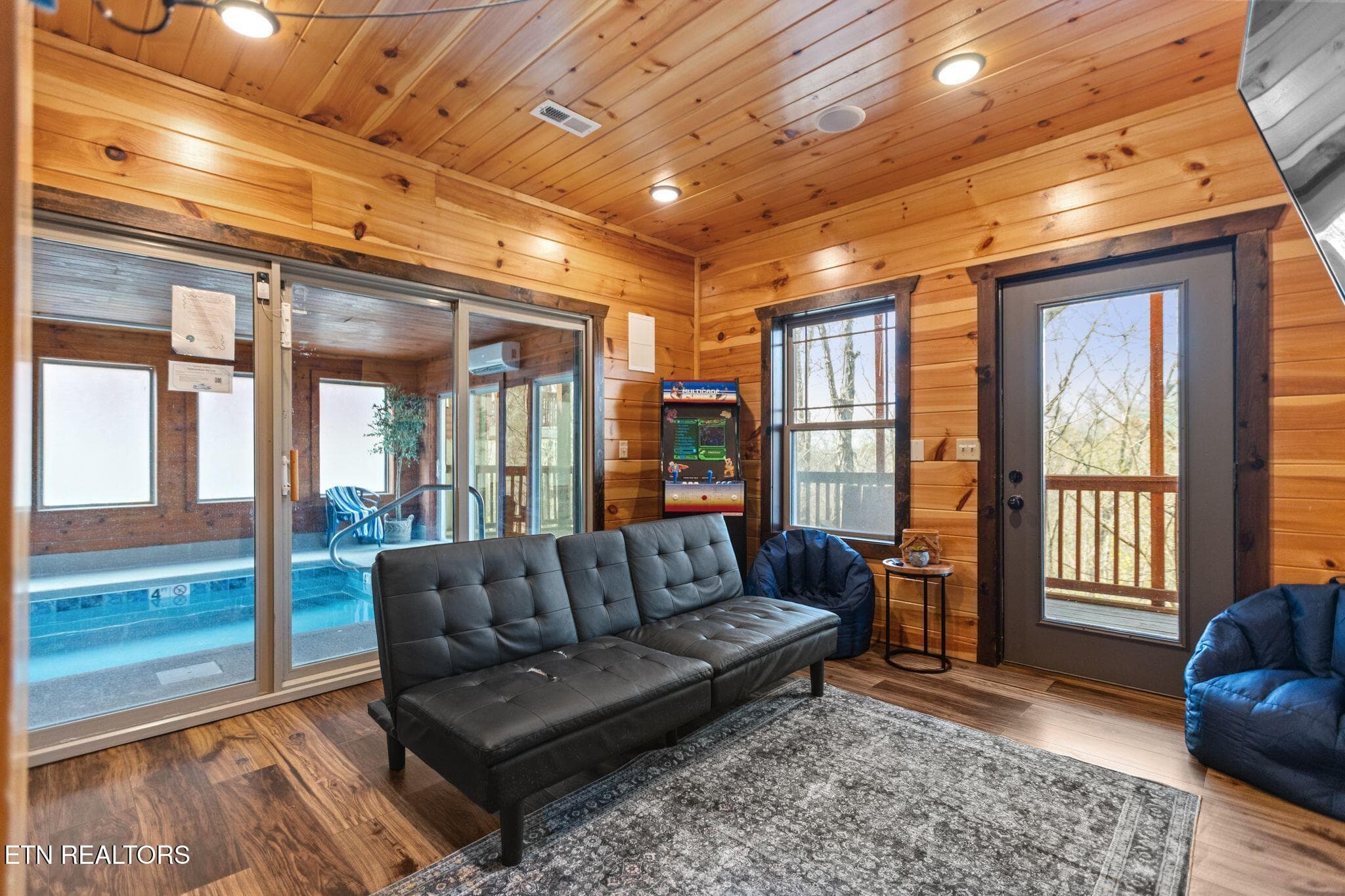 basement rec room1 - 668 Stockton Drive, Sevierville, TN 37876, Sevierville