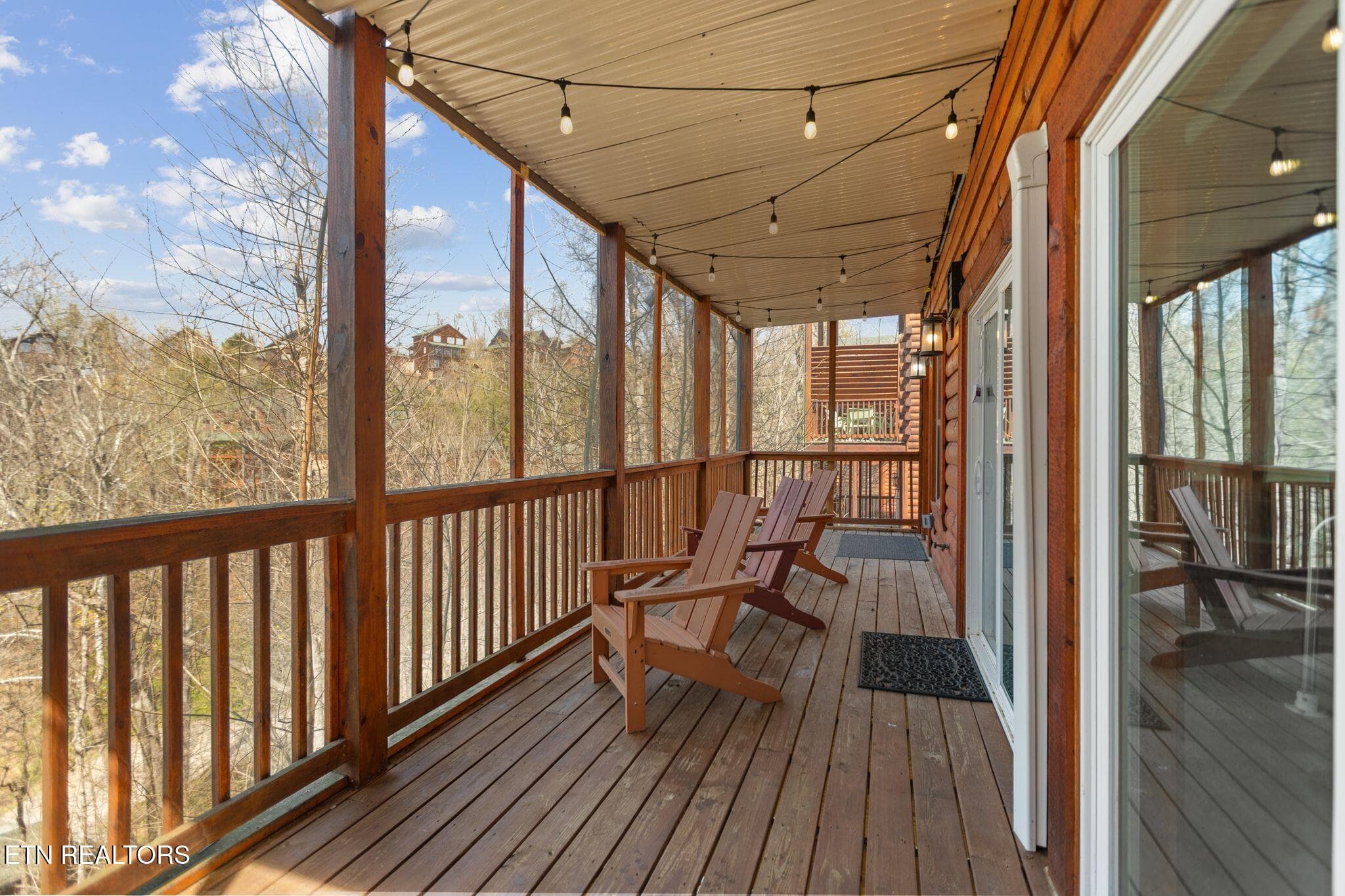 covered back porch3 - 668 Stockton Drive, Sevierville, TN 37876, Sevierville