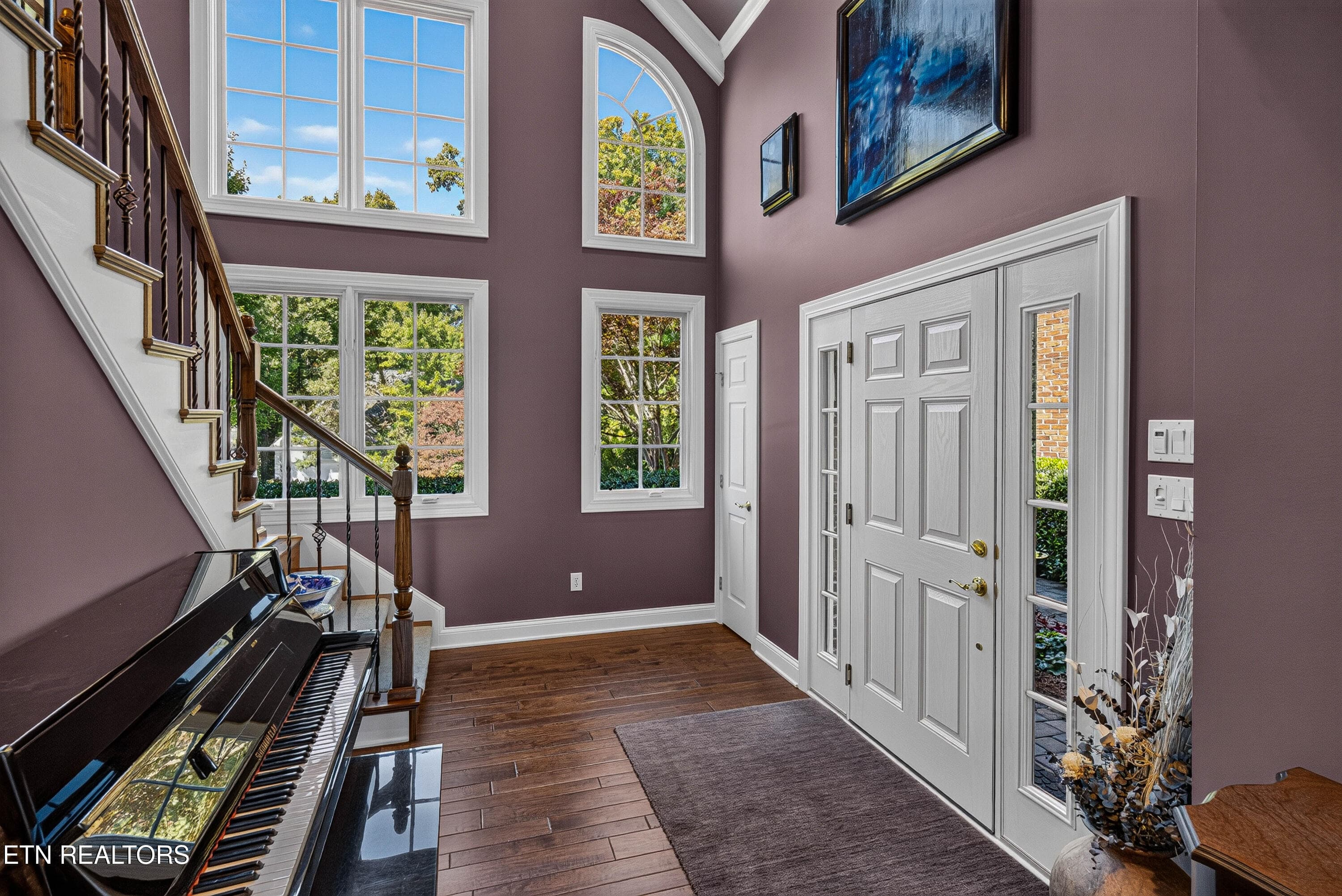Wall of Windows at Front Door - 10110 Loma Drive, Knoxville, TN 37922, Knoxville