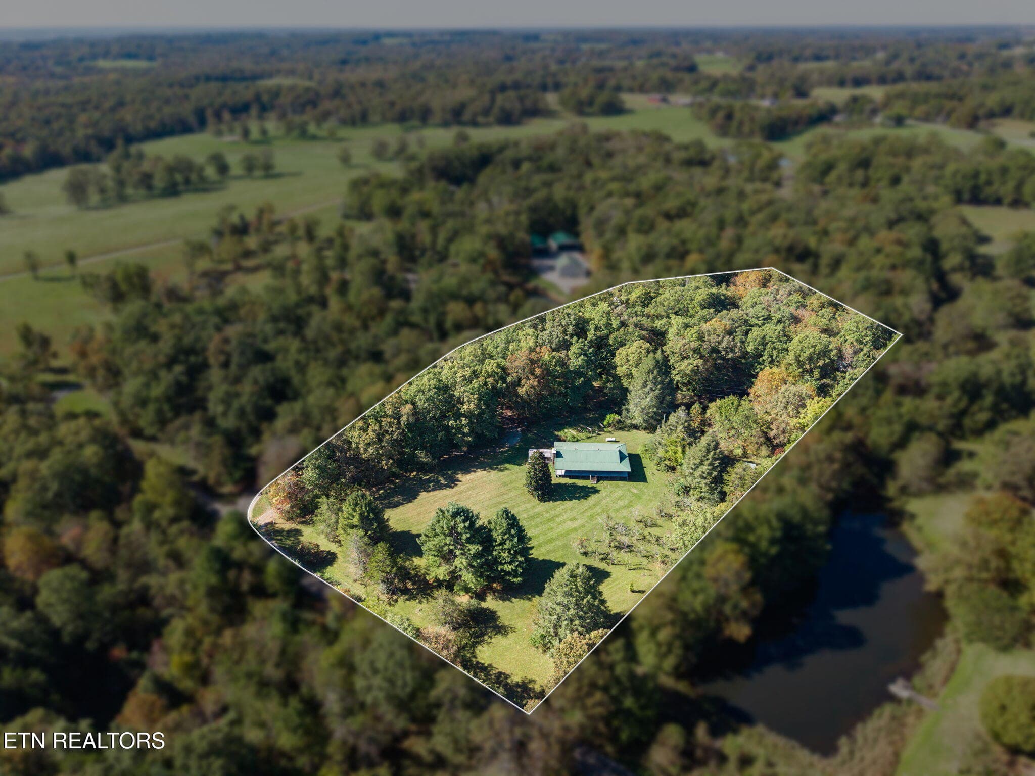 Aerial - 154 Old Kentucky Stock Rd, Crossville, TN 38571, Crossville