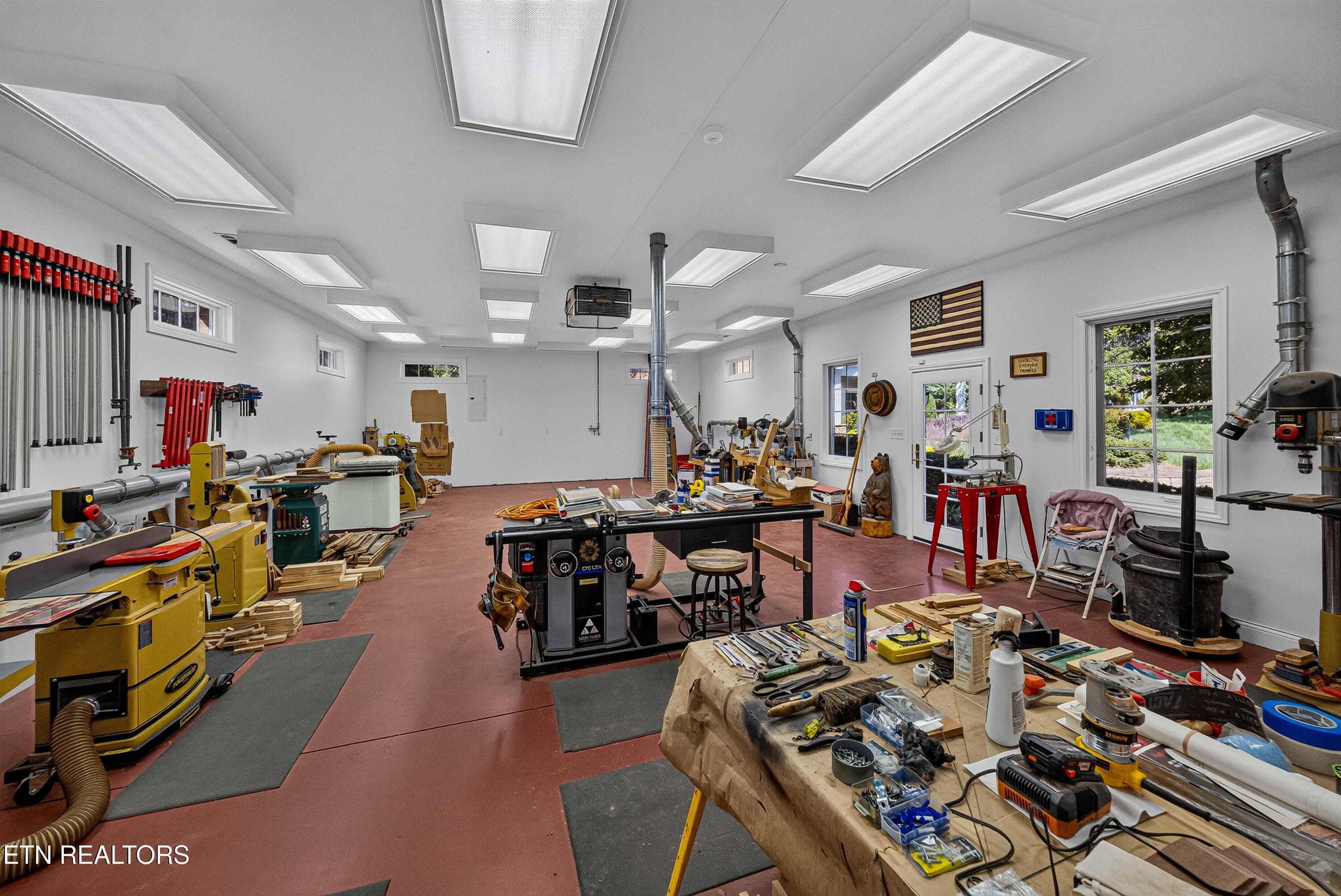 Main Room of Detached Workshop - 10110 Loma Drive, Knoxville, TN 37922, Knoxville