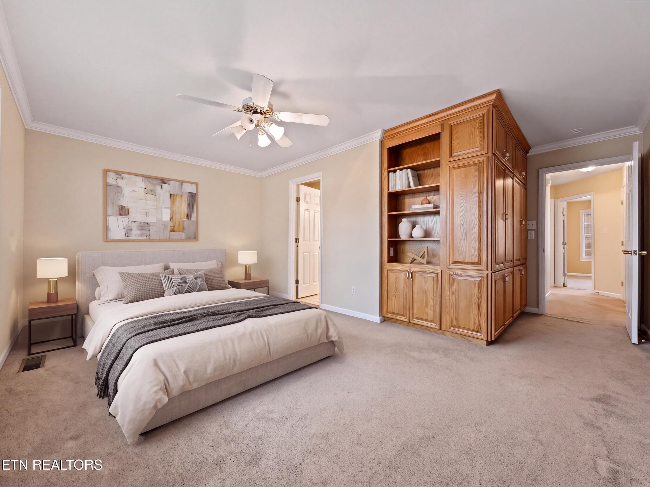 12_Virtual staged - bedroom 2 - 13006 Lady Slipper Lane, Knoxville, TN 37934, Knoxville
