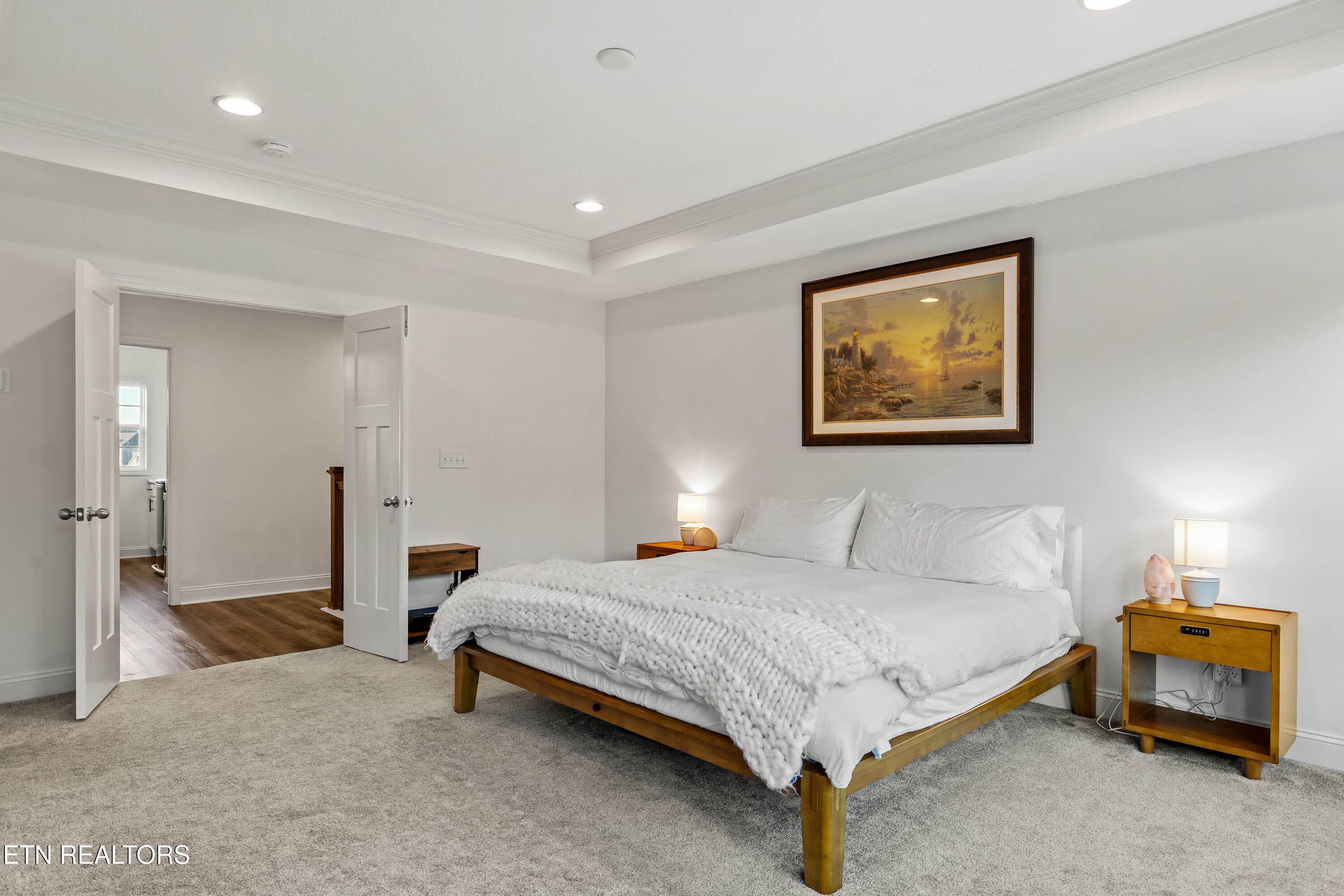 Primary suite with double doors - 8861 Yellow Aster Rd, Knoxville, TN 37931, Knoxville