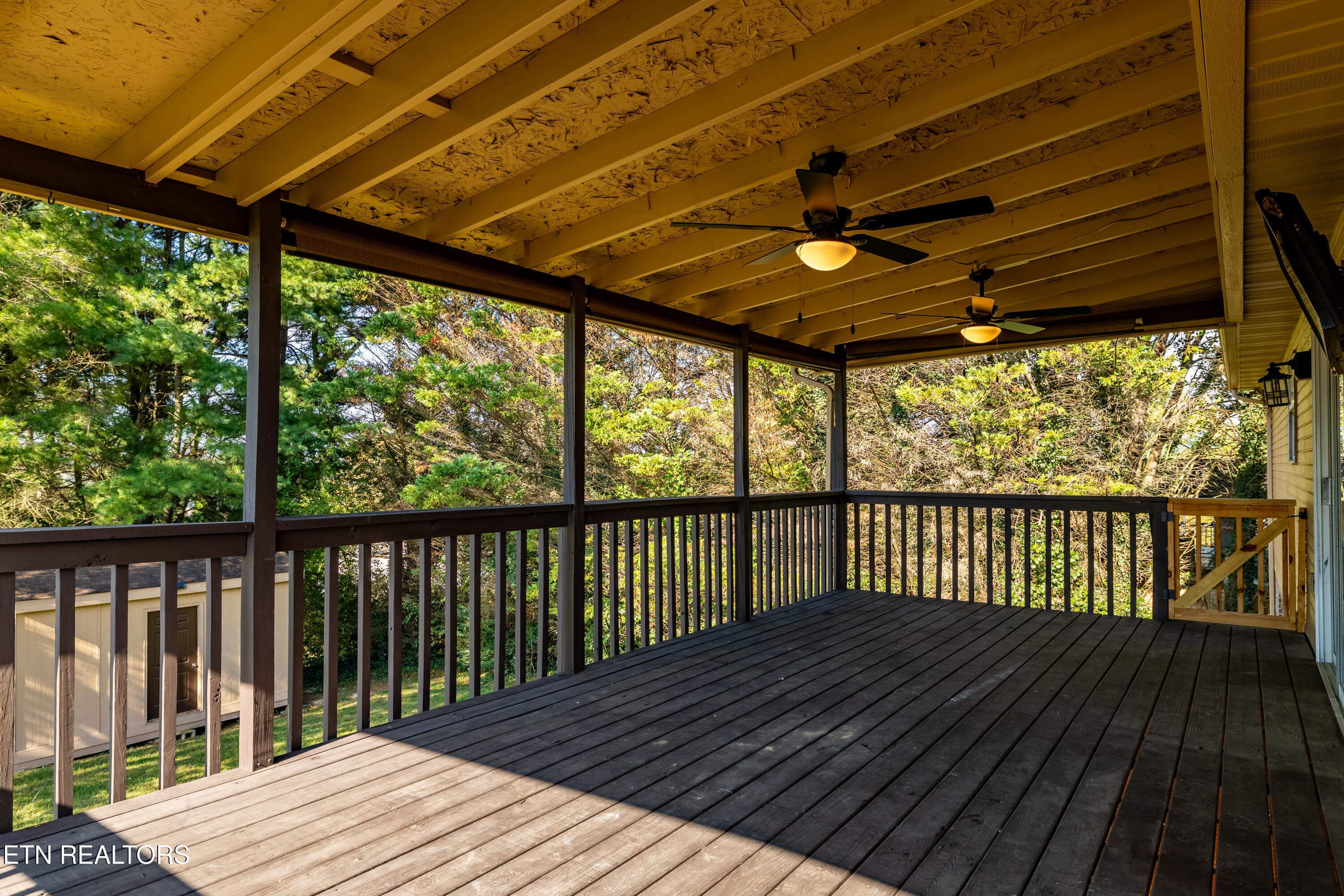 Check out the covered deck - 4147 Franklin Hill Blvd, Maryville, TN 37804, Maryville