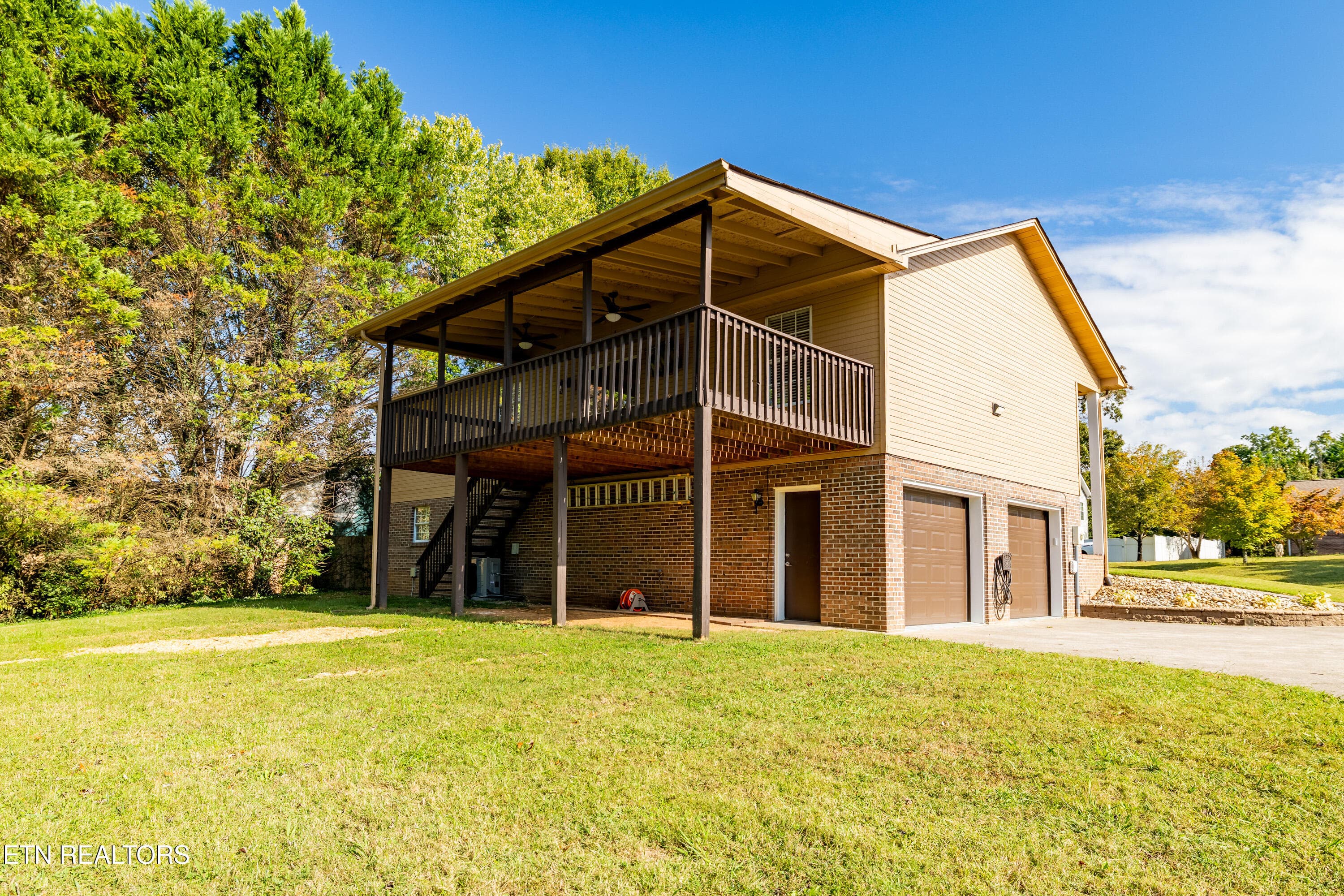Back of home - 4147 Franklin Hill Blvd, Maryville, TN 37804, Maryville