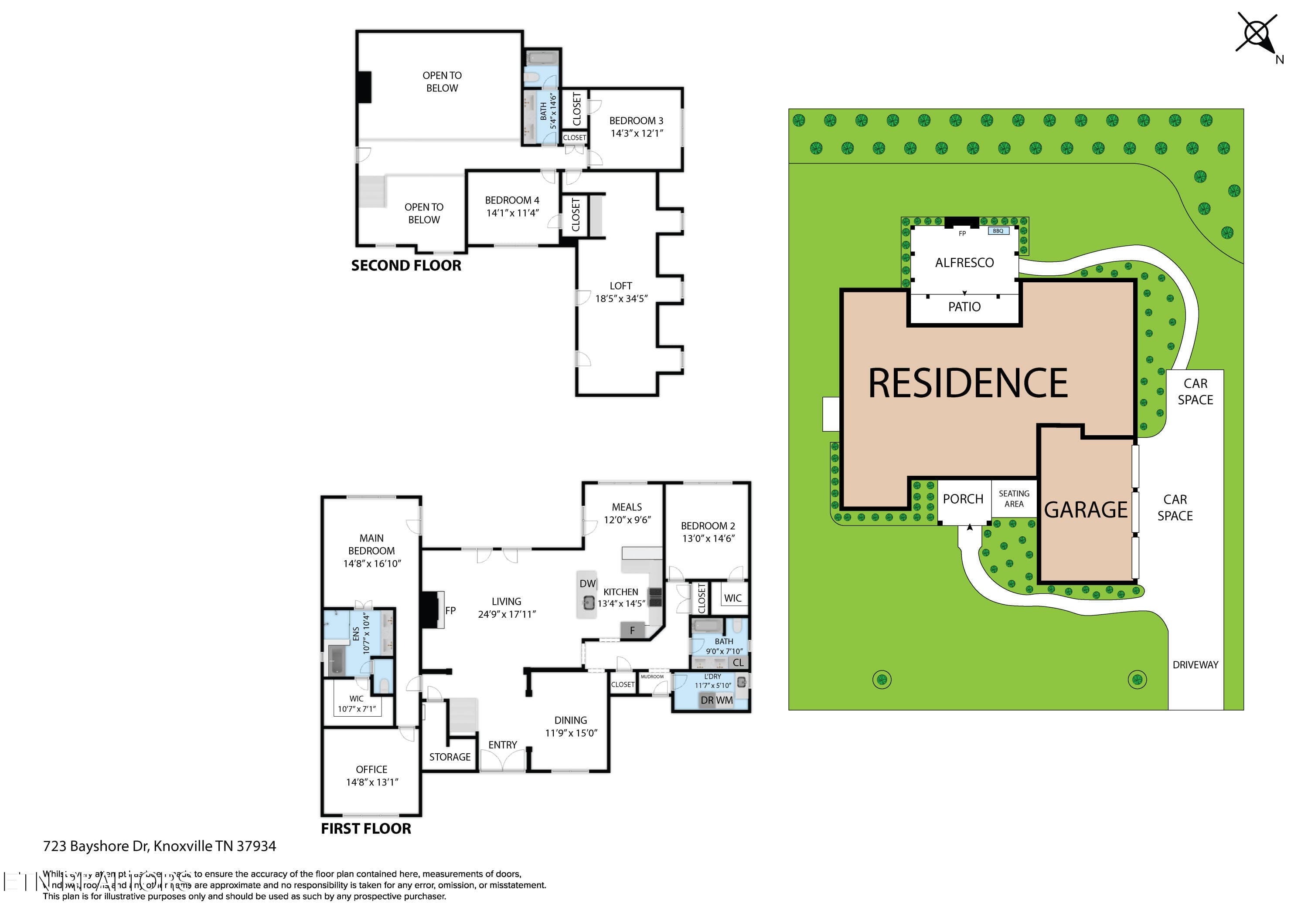 723_bayshore_dr_knoxville_tn_37934-2d e - 723 Bayshore Rd, Knoxville, TN 37934, Knoxville
