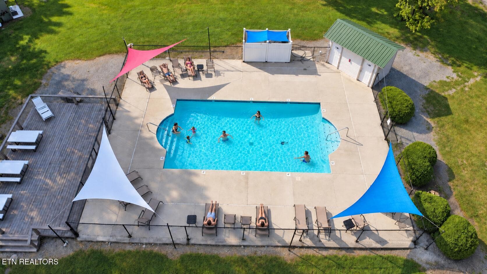 Resort Pool - 148 Deer Trot Unit 5, LaFollette, TN 37766, LaFollette