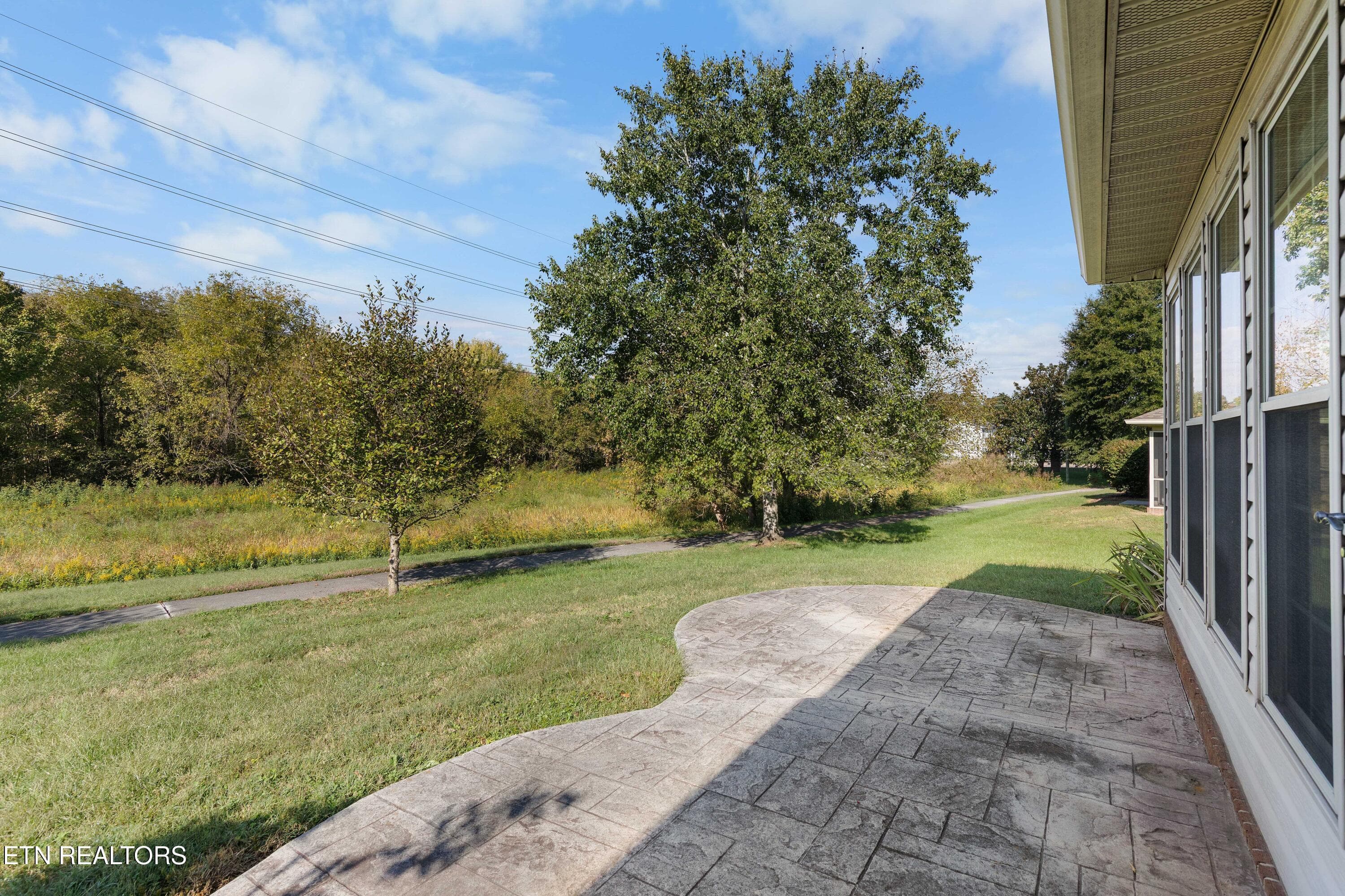 Back Patio View - 7359 Shalimar Point Way, Knoxville, TN 37918, Knoxville