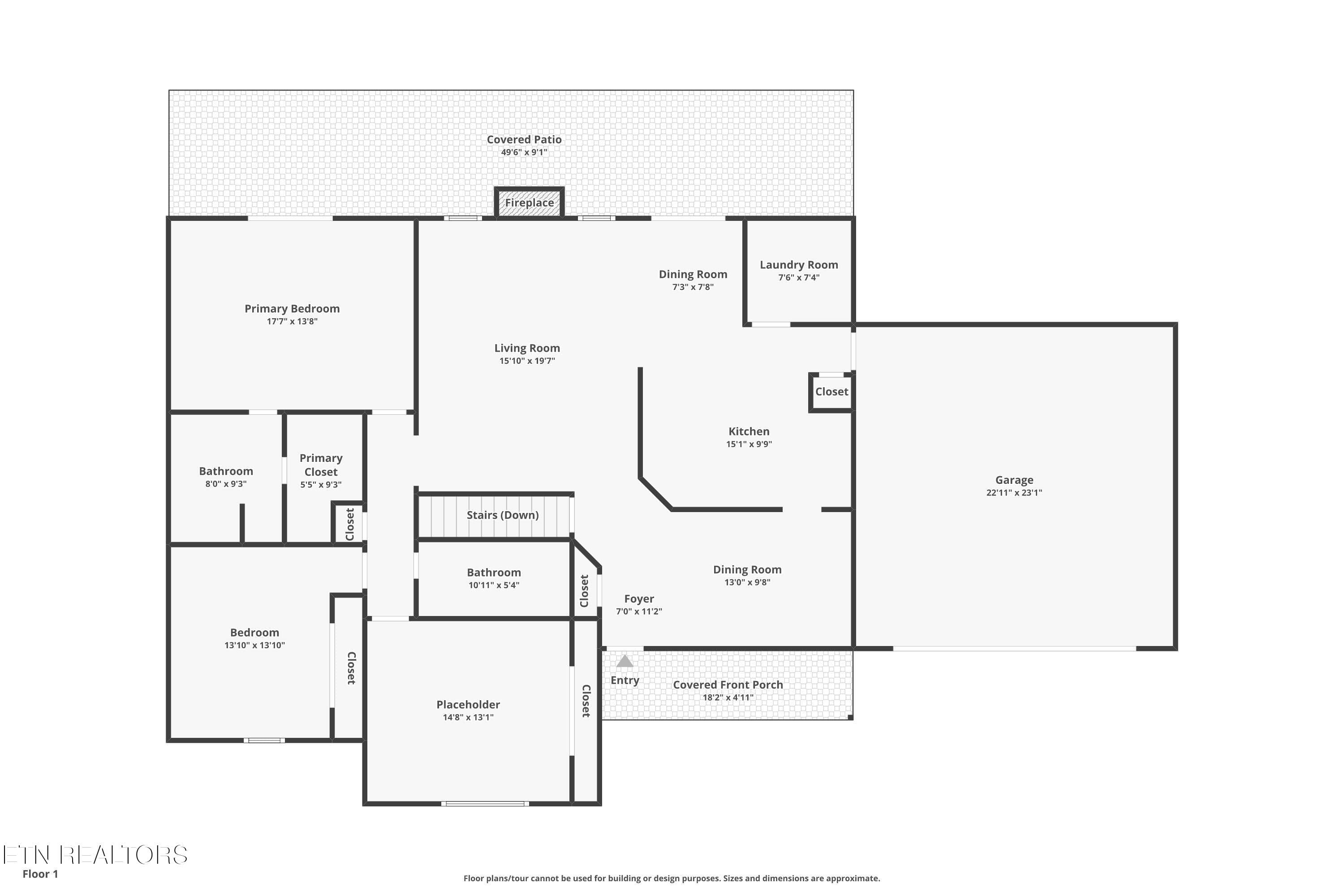 3-floor-1 - 3190 Shaconage Tr, Sevierville, TN 37876, Sevierville
