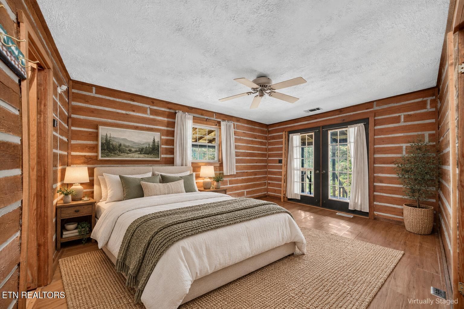 Staged Master Bedroom - 154 Old Kentucky Stock Rd, Crossville, TN 38571, Crossville