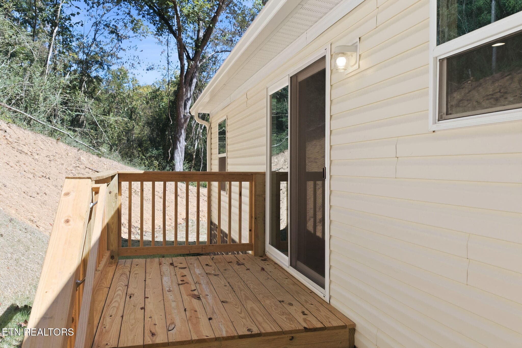 Close up back porch - 451 Eureka Rd, Rockwood, TN 37854