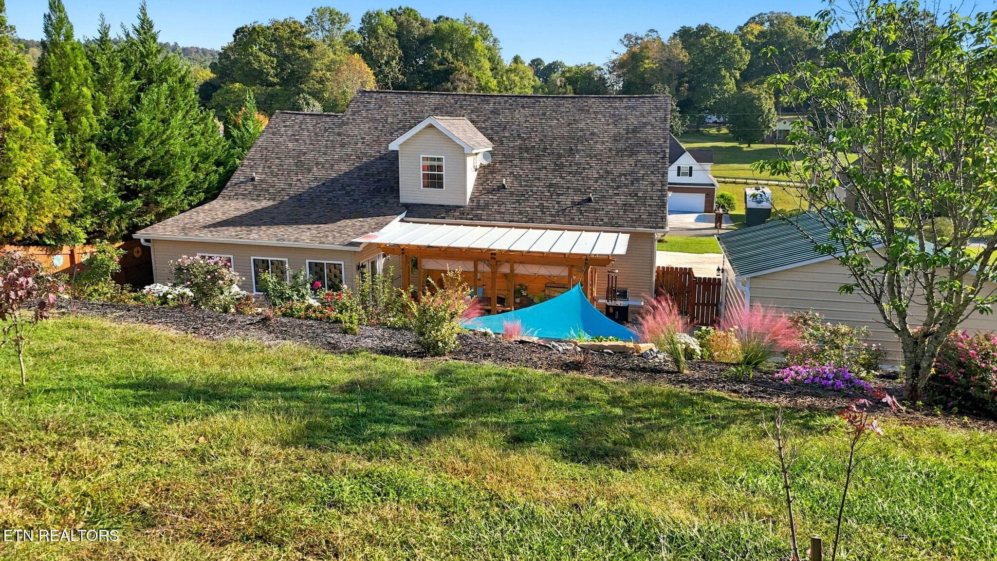 Backyard - 131 Raspberry Drive, New Market, TN 37820, New Market
