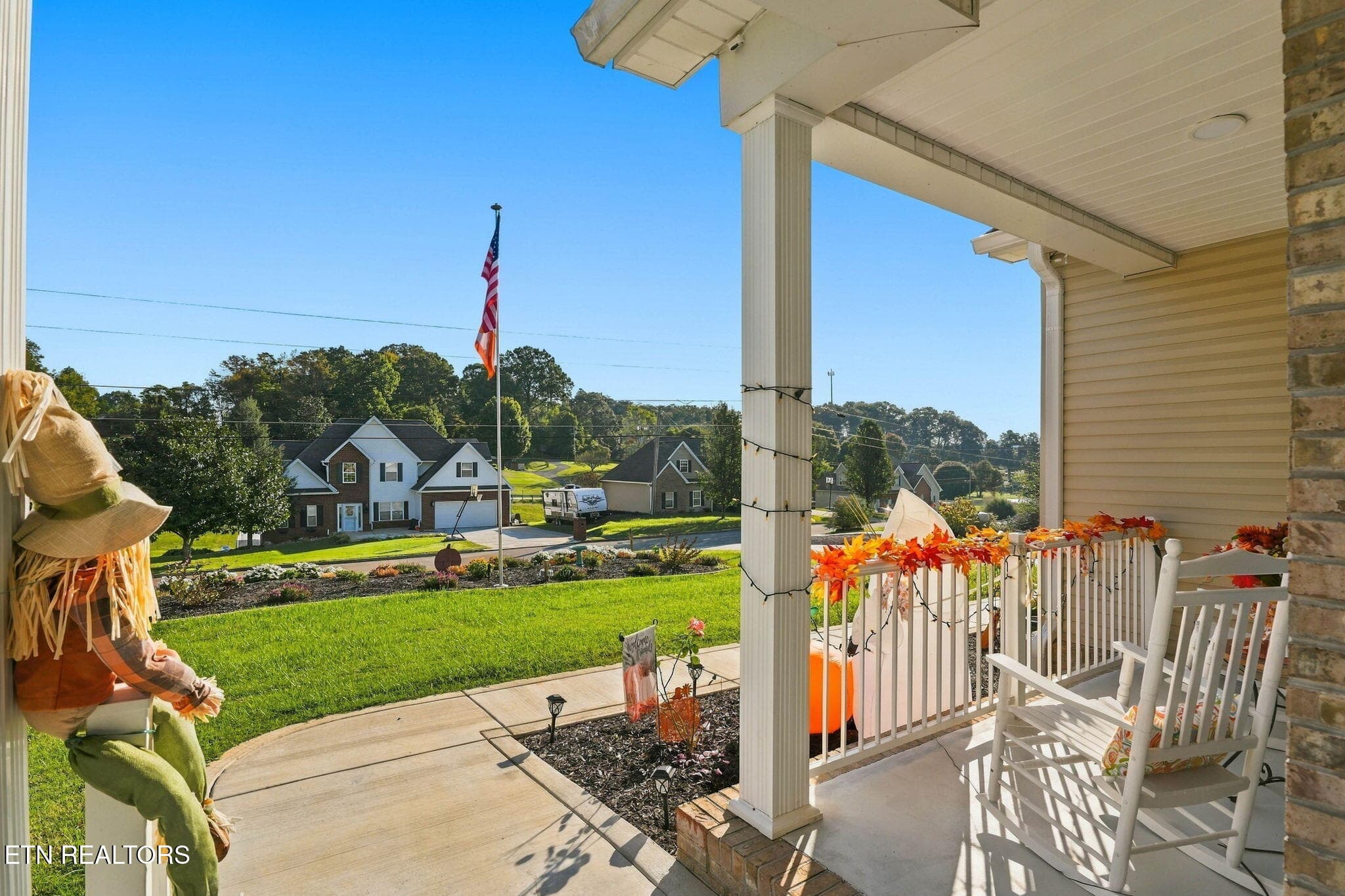 Covered Front Porch - 131 Raspberry Drive, New Market, TN 37820, New Market