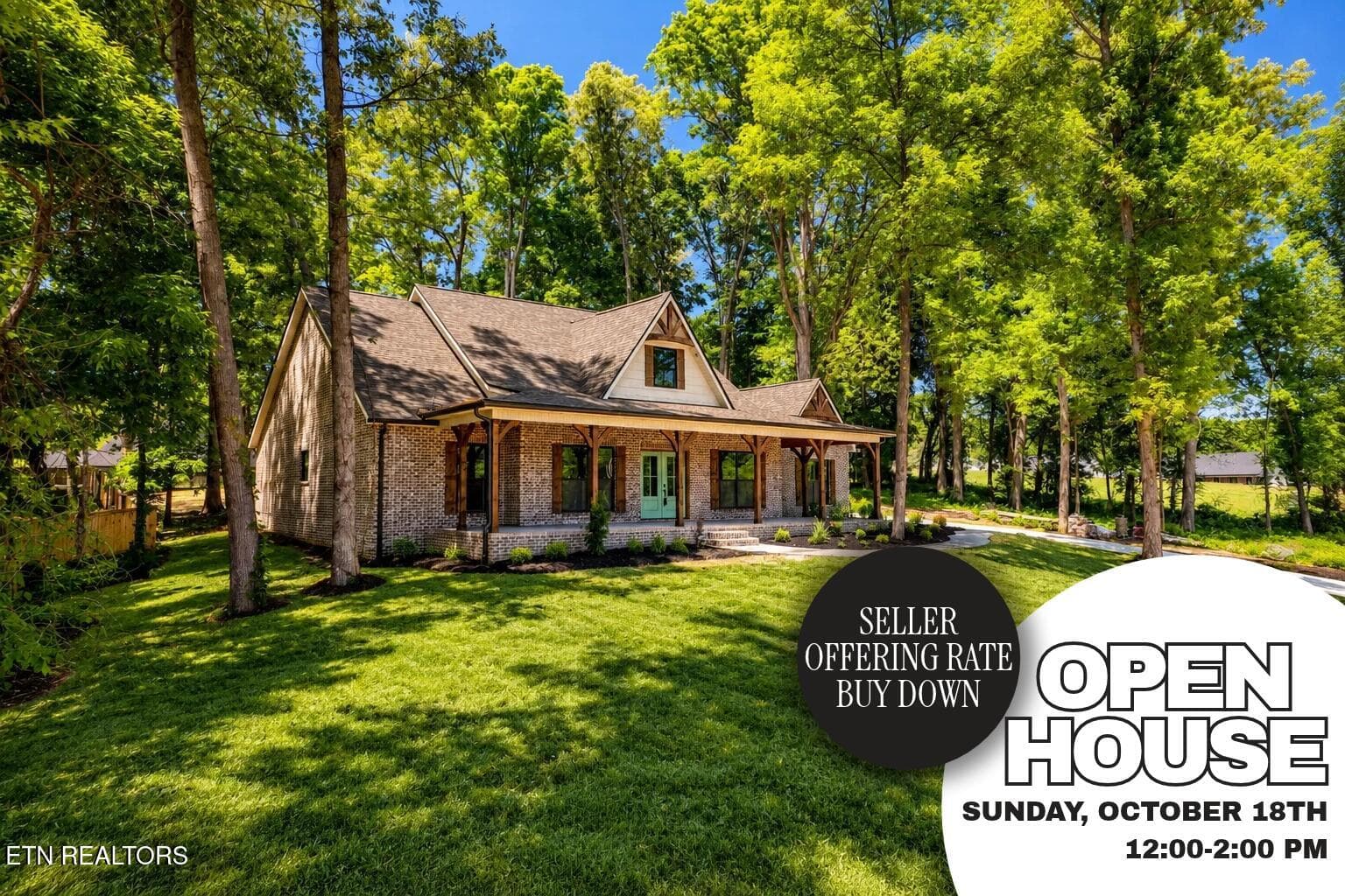 OPEN HOUSE 10/18 from 12:00-2:00 - 5816 Caswell Drive, Greenback, TN 37742
