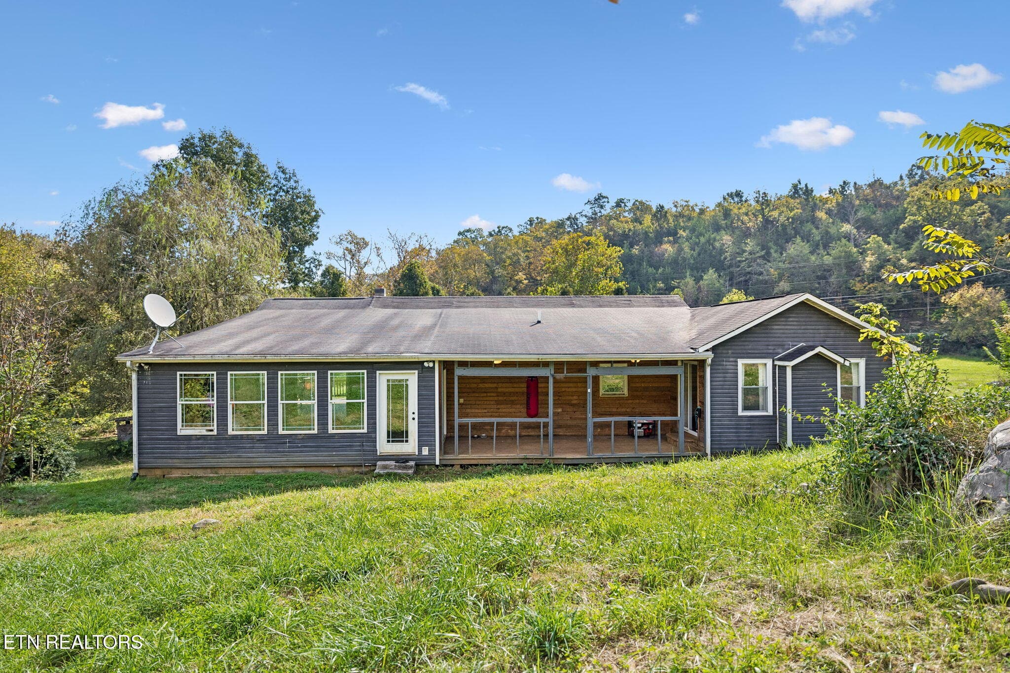 Rear of home - 3134 Highway 131, Washburn, TN 37888, Washburn