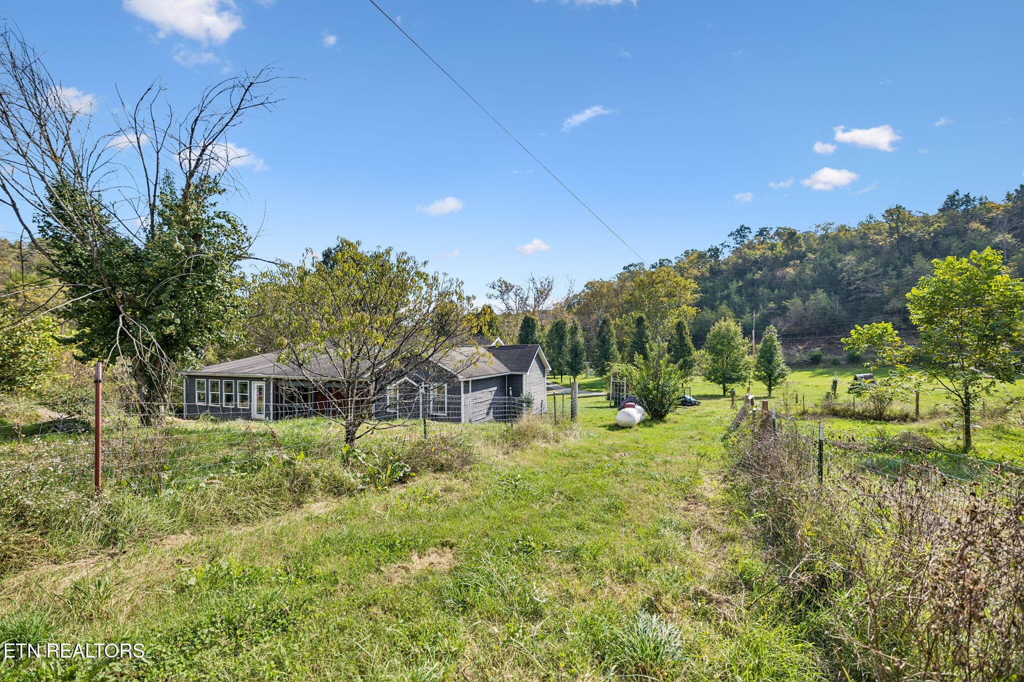 View from back fence - 3134 Highway 131, Washburn, TN 37888, Washburn