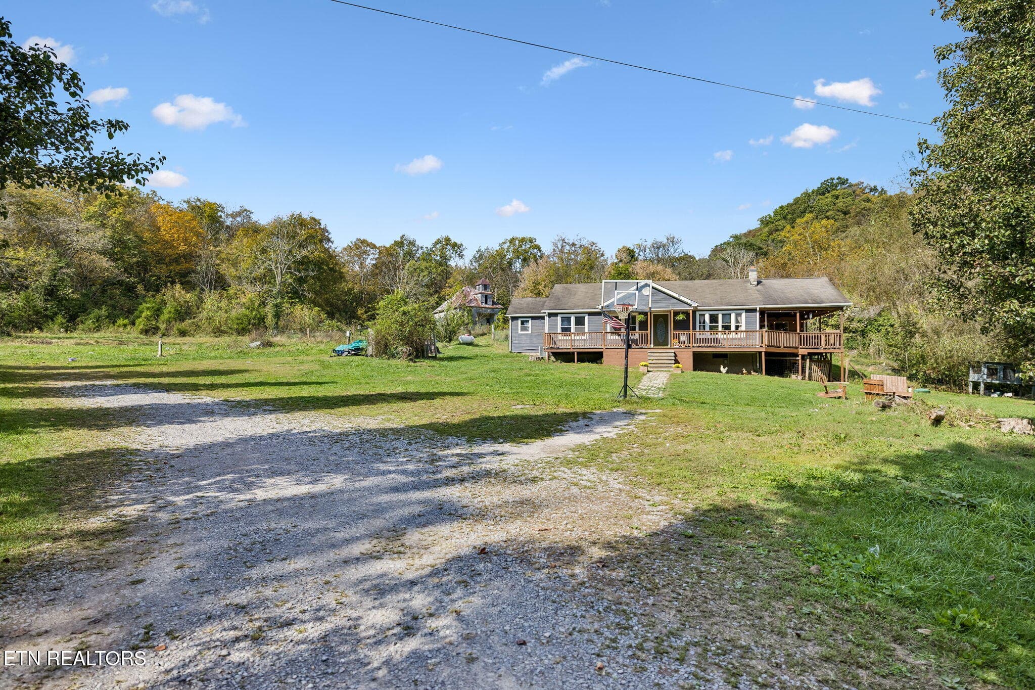 View from Driveway entrance - 3134 Highway 131, Washburn, TN 37888, Washburn