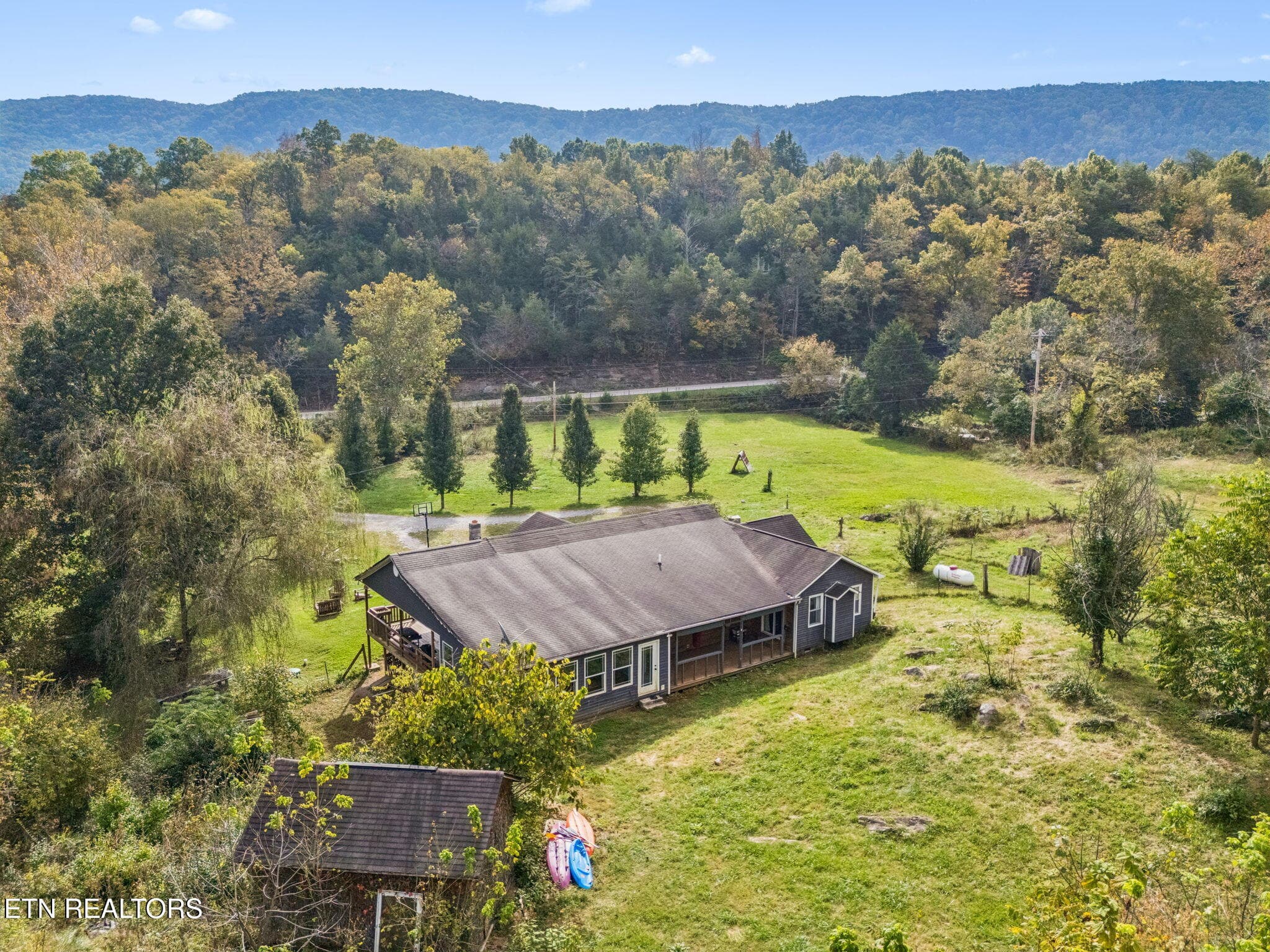Aerial View - 3134 Highway 131, Washburn, TN 37888, Washburn