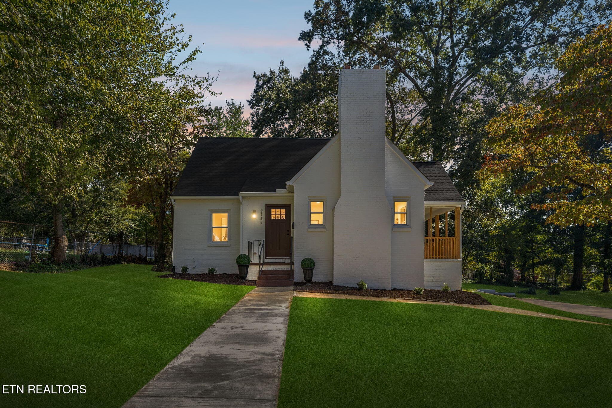 Front of home twlight - 2746 Linden Ave, Knoxville, TN 37914, Knoxville
