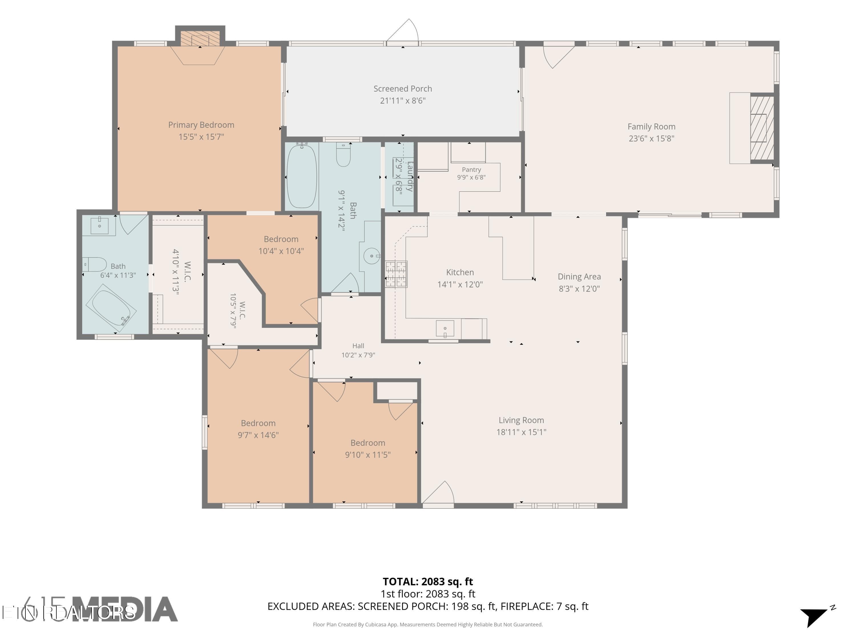 Floorplan - 3134 Highway 131, Washburn, TN 37888, Washburn