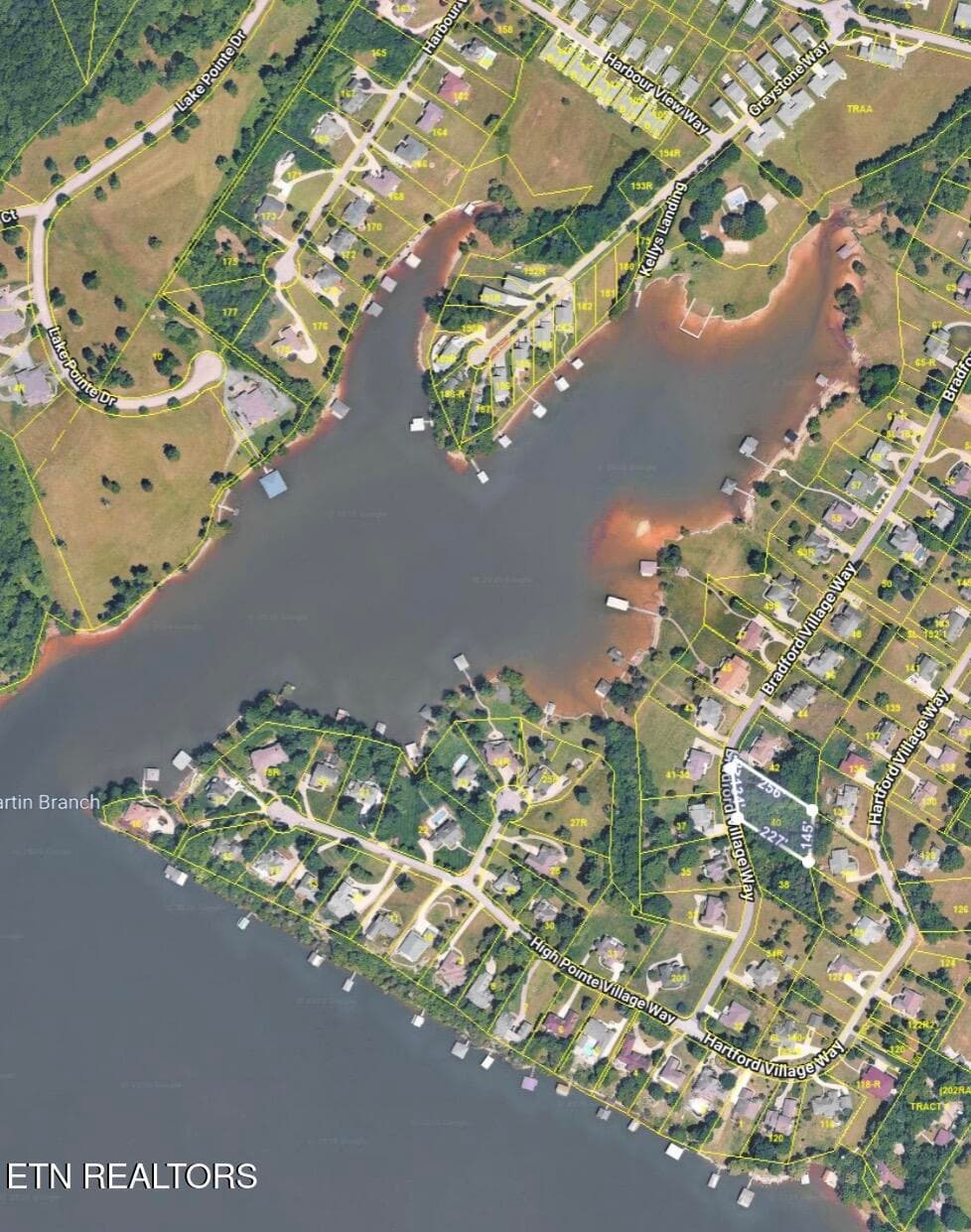 Aerial view of Location - Bradford Village Way Lot 40, Kingston, TN 37763, Kingston