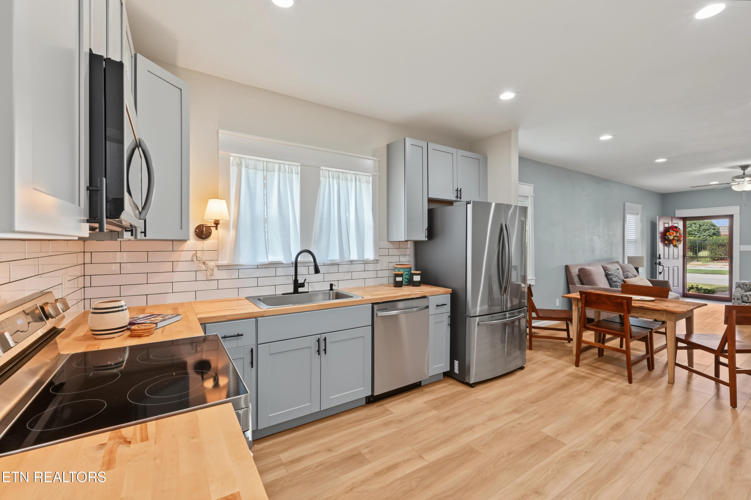 KITCHEN INTO LIVING AREA - 511 Ferry St, Loudon, TN 37774, Loudon